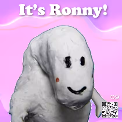 It's Ronny Digital Trading Card #09