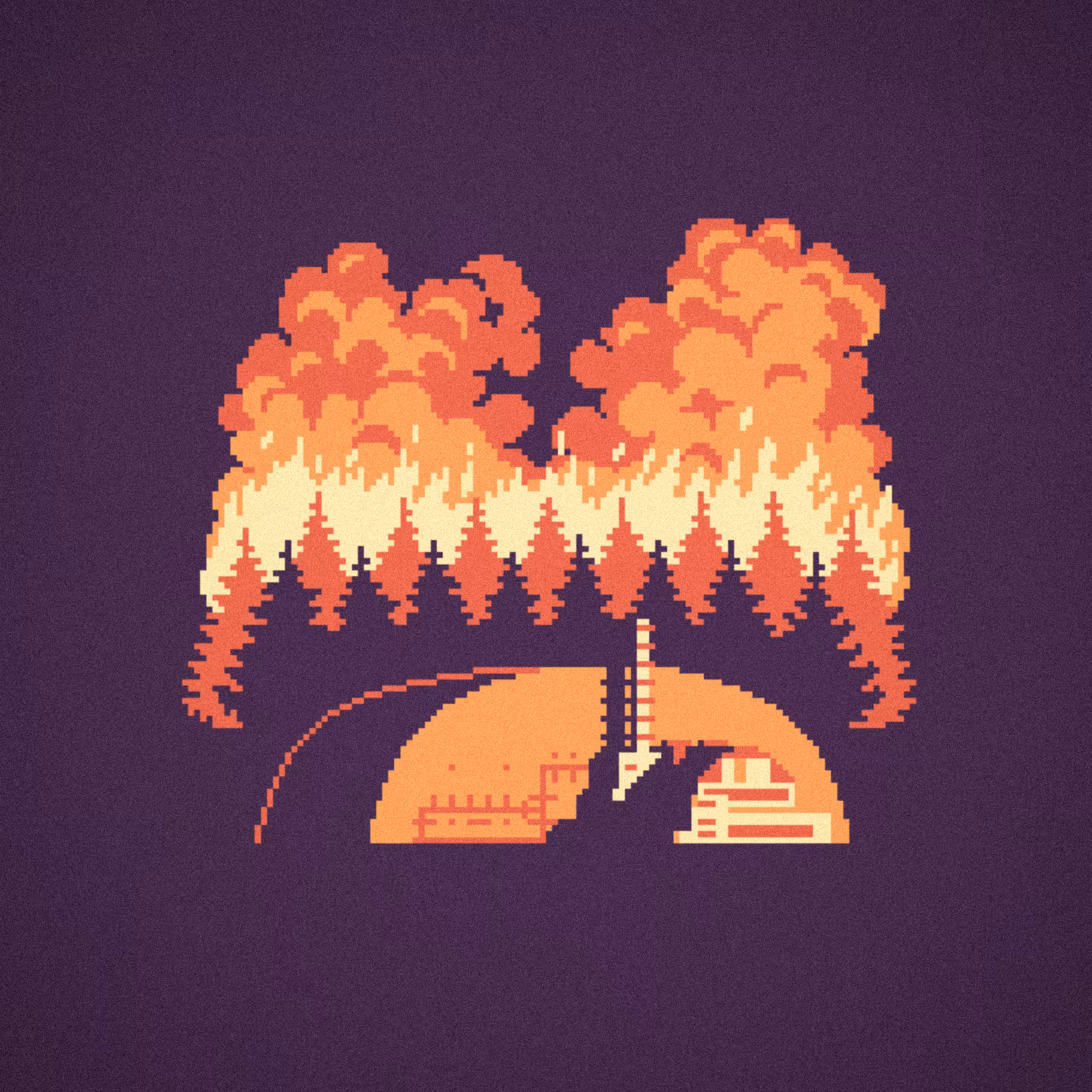 Red Forest Fires