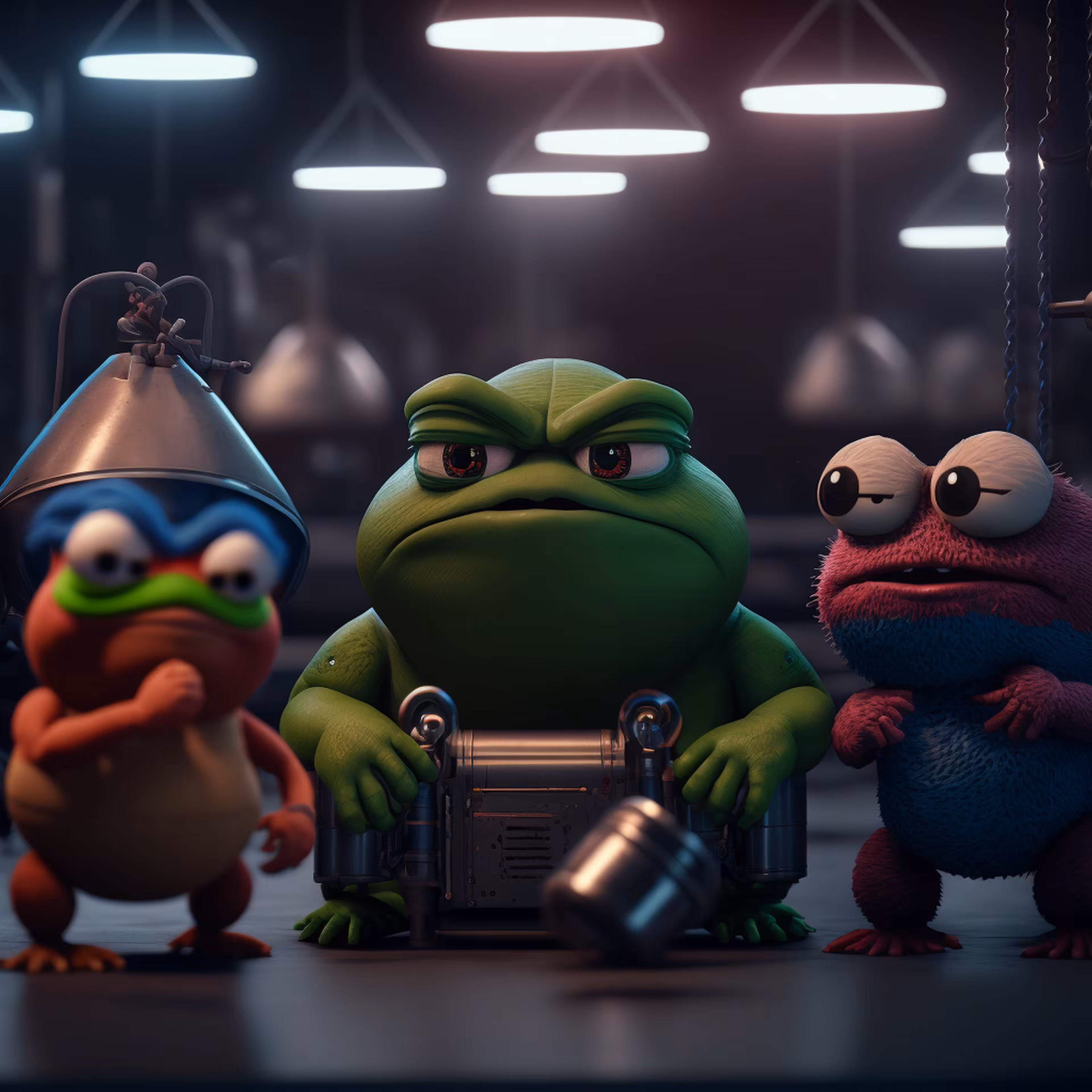 Pepe's World: Pepe Gym time yo