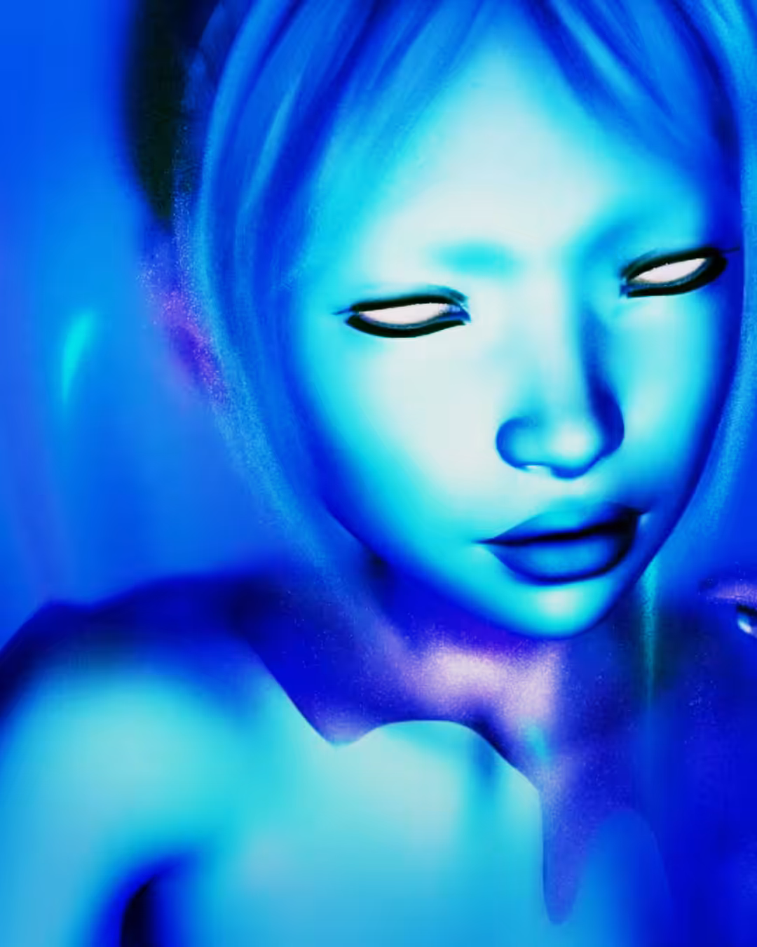 blue