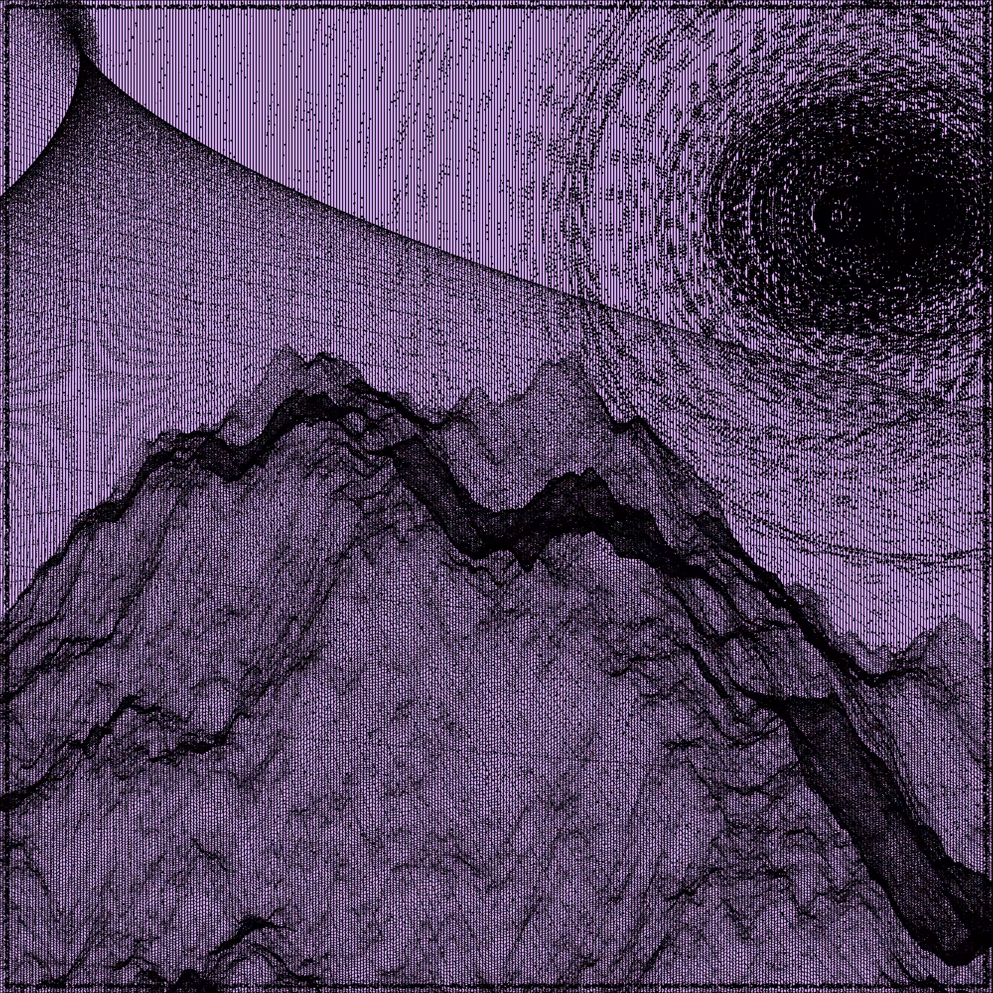 Surreal classic generative landscape #112
