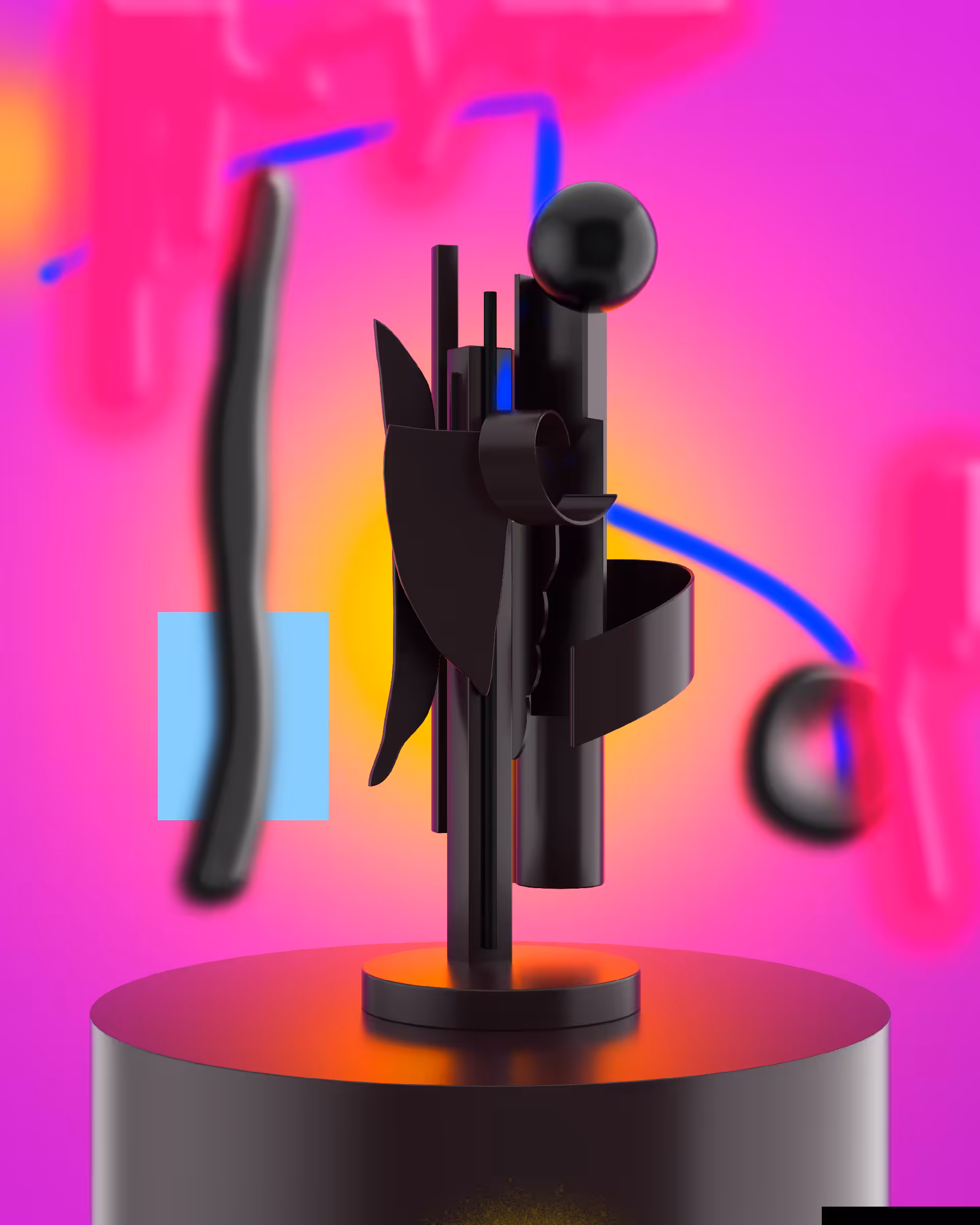 VOID CANDLES: SCULPTURE CANDLE