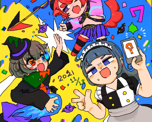 Gesyu's megaranica friends!: 7th　Friends group picture