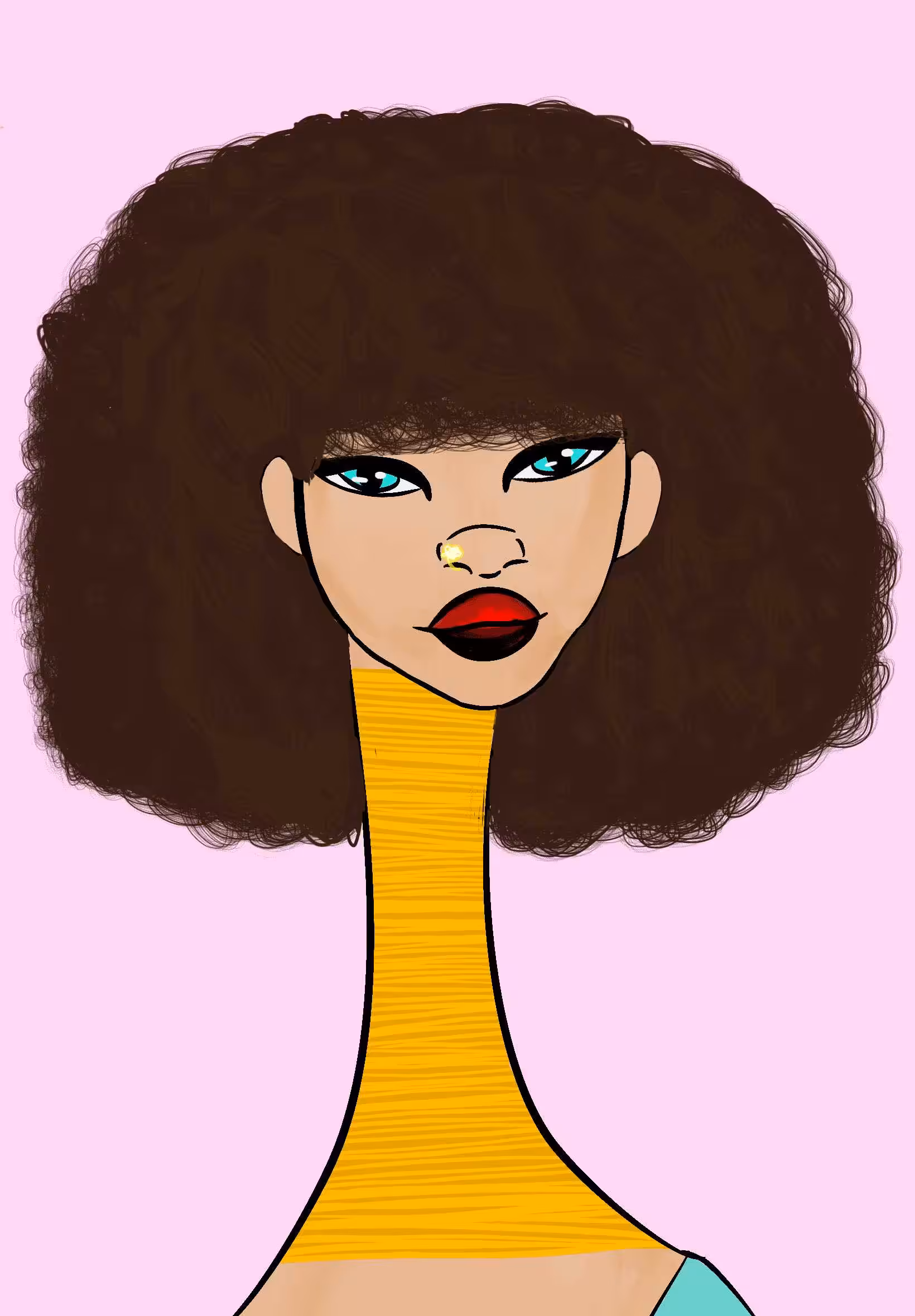 Long Neckie Ladies: Long Neckie Lady #679