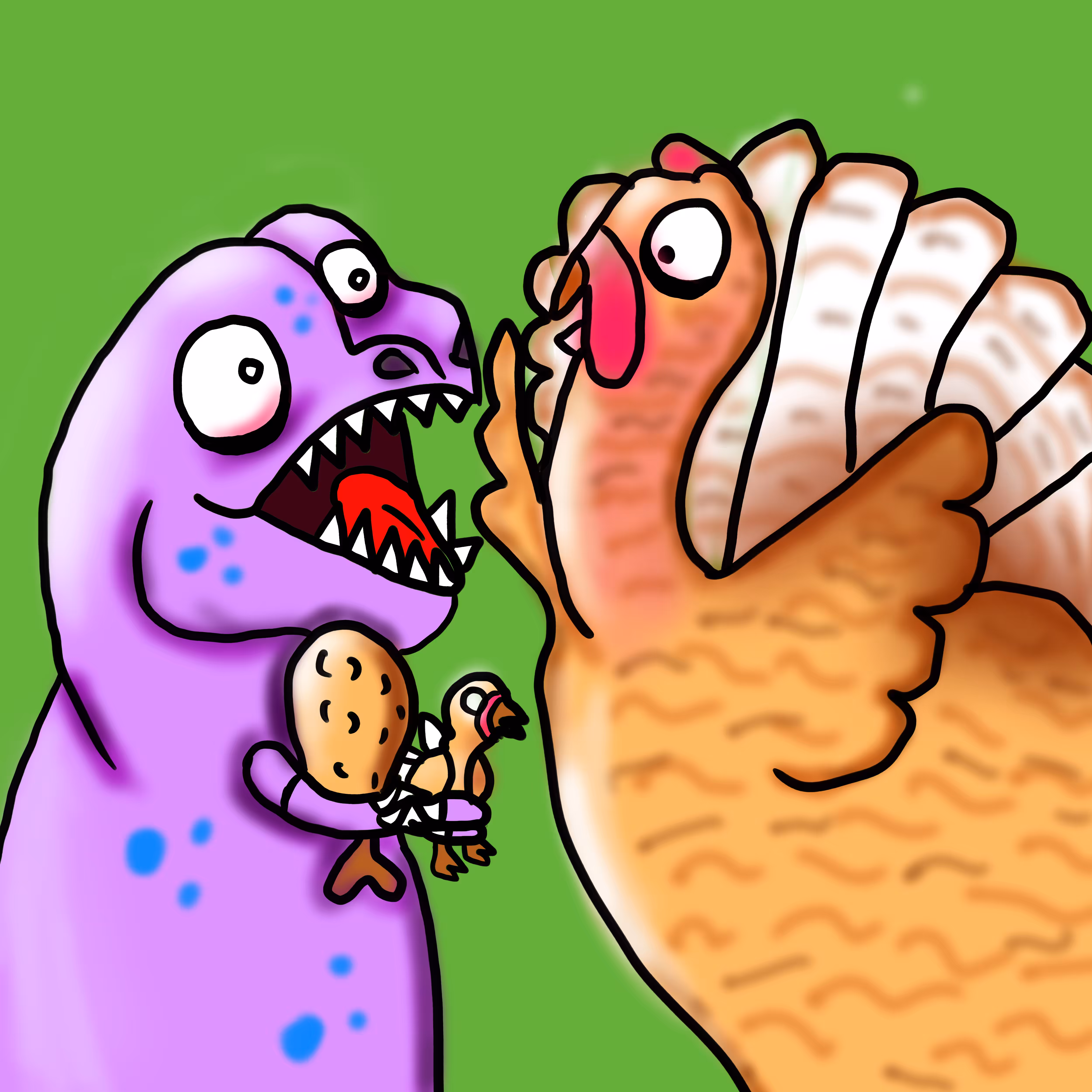 Silly Trex & friends54
