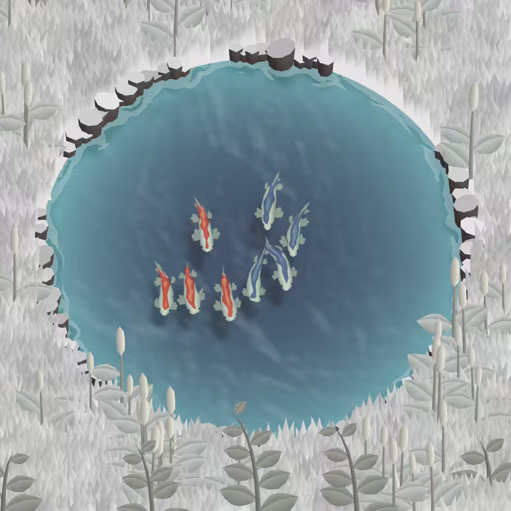 Koi Pond #11 - Hot & cold