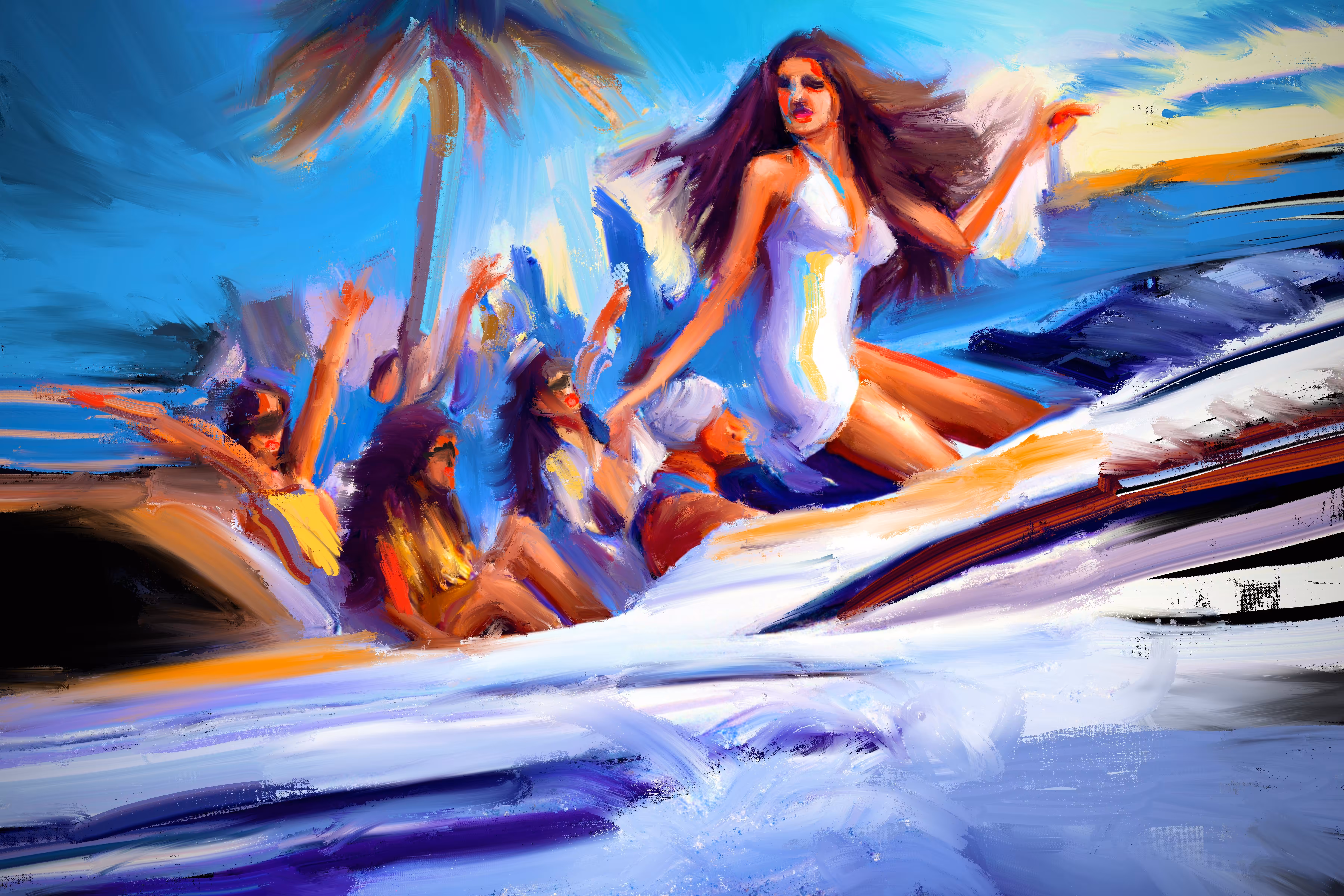 "Speedboat Party"