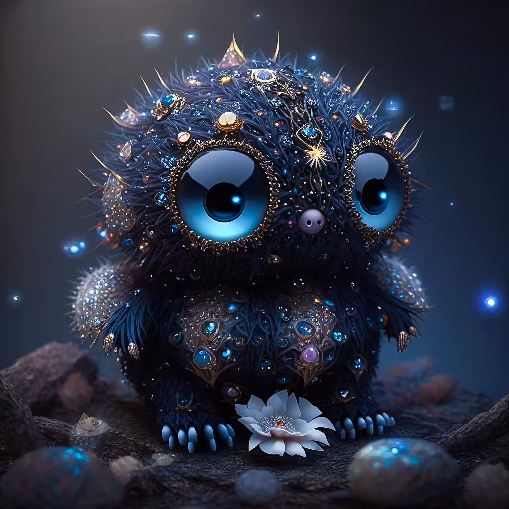 Adorned monster #15
