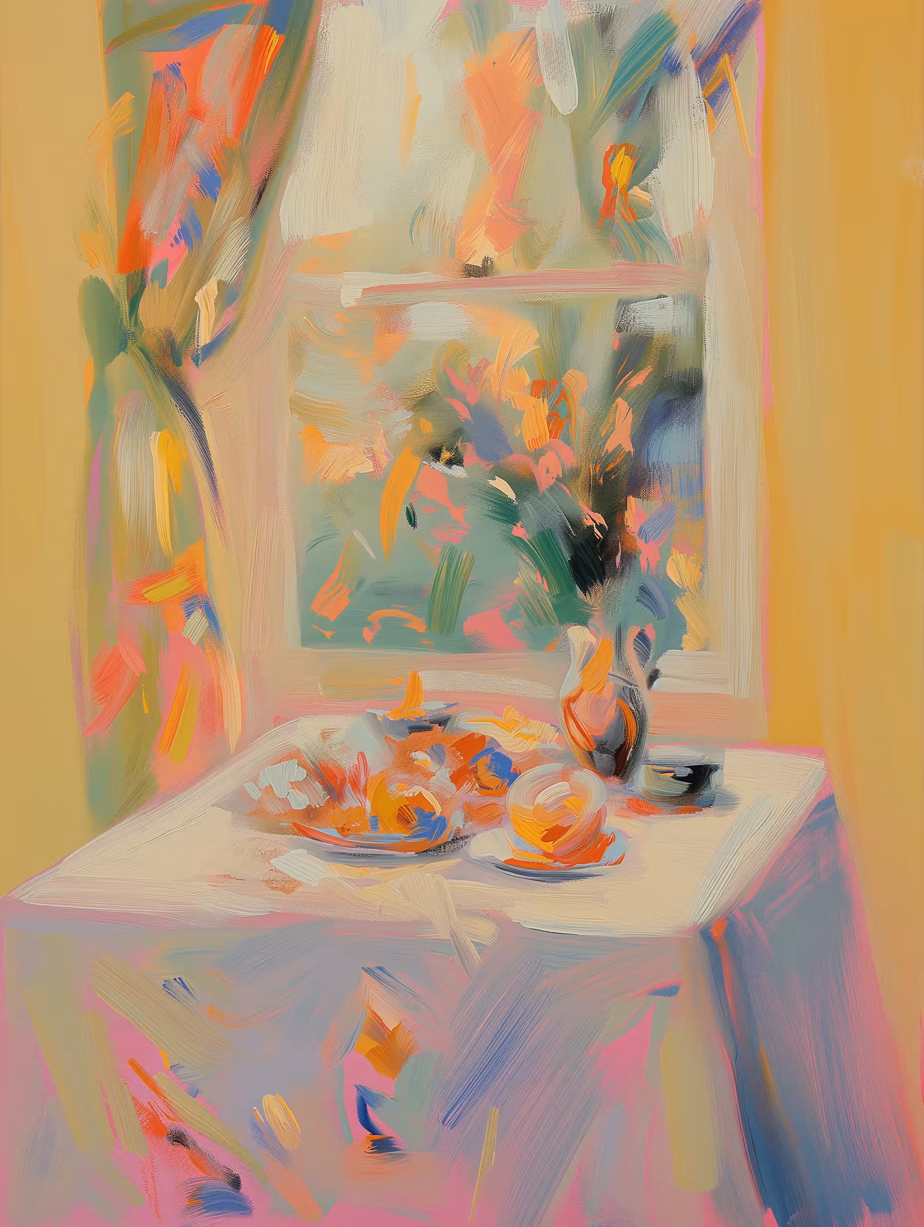 Contemplation by the Window