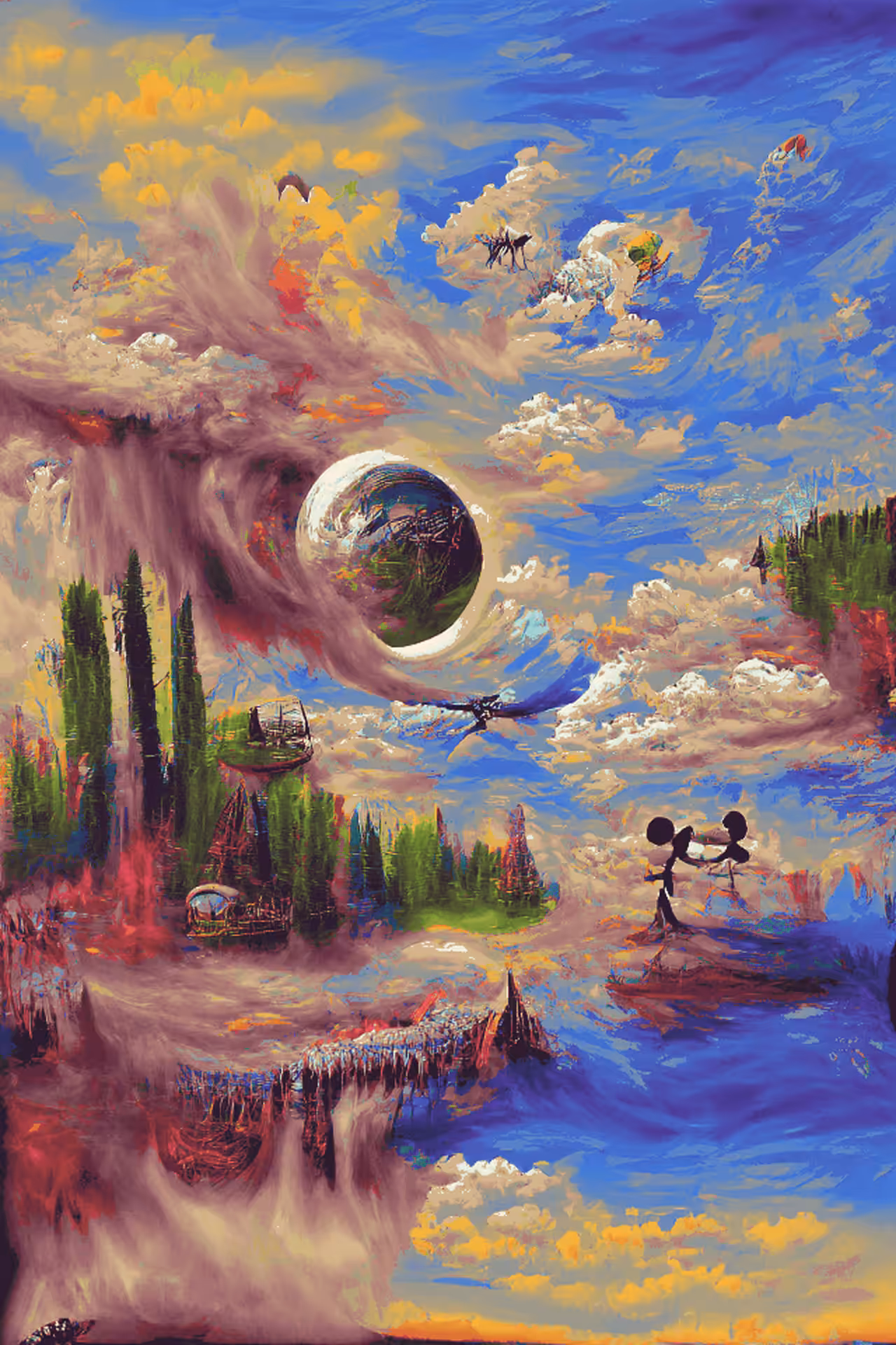 When dreamworlds collide