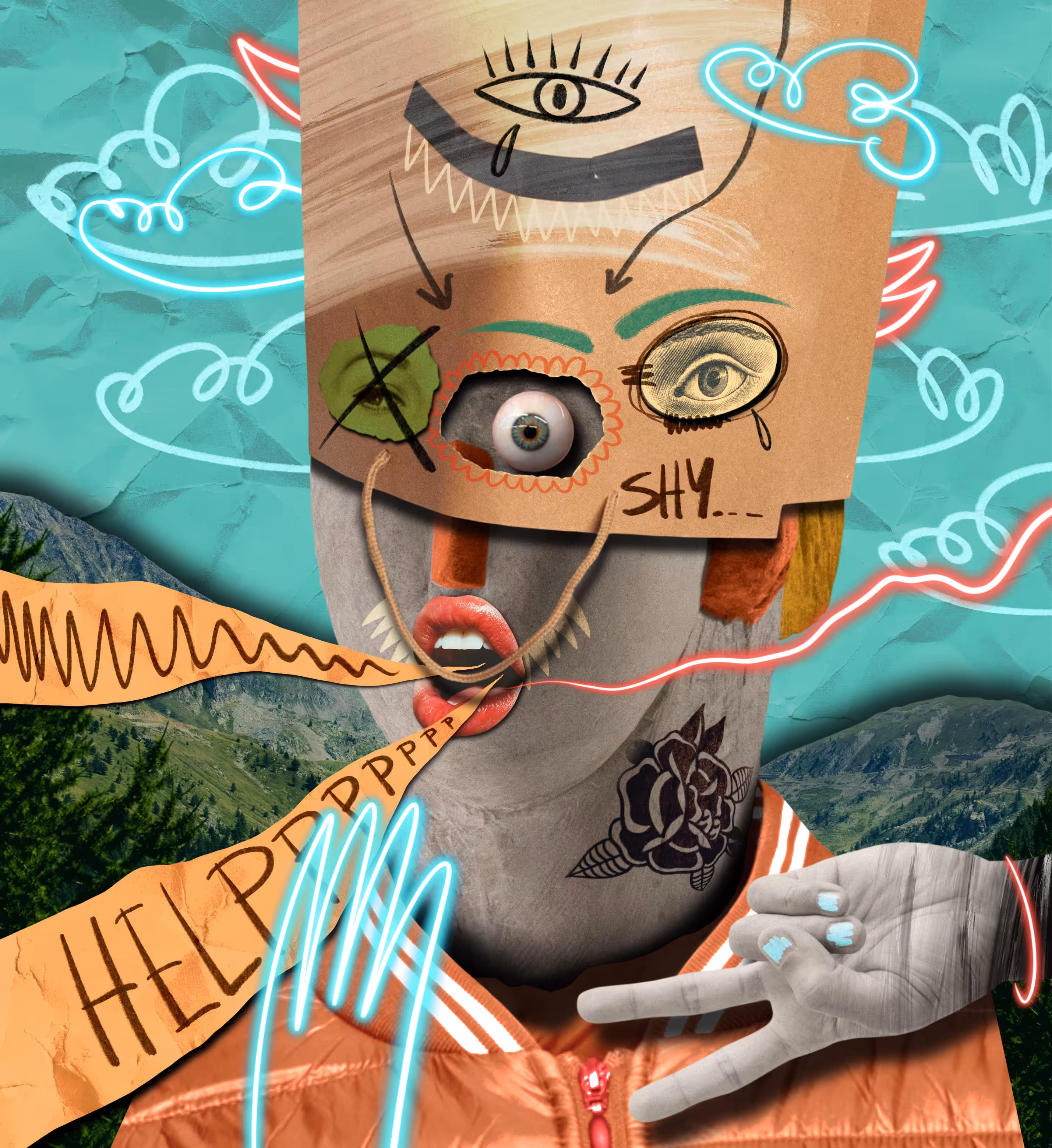 #008 Shy Humanoid