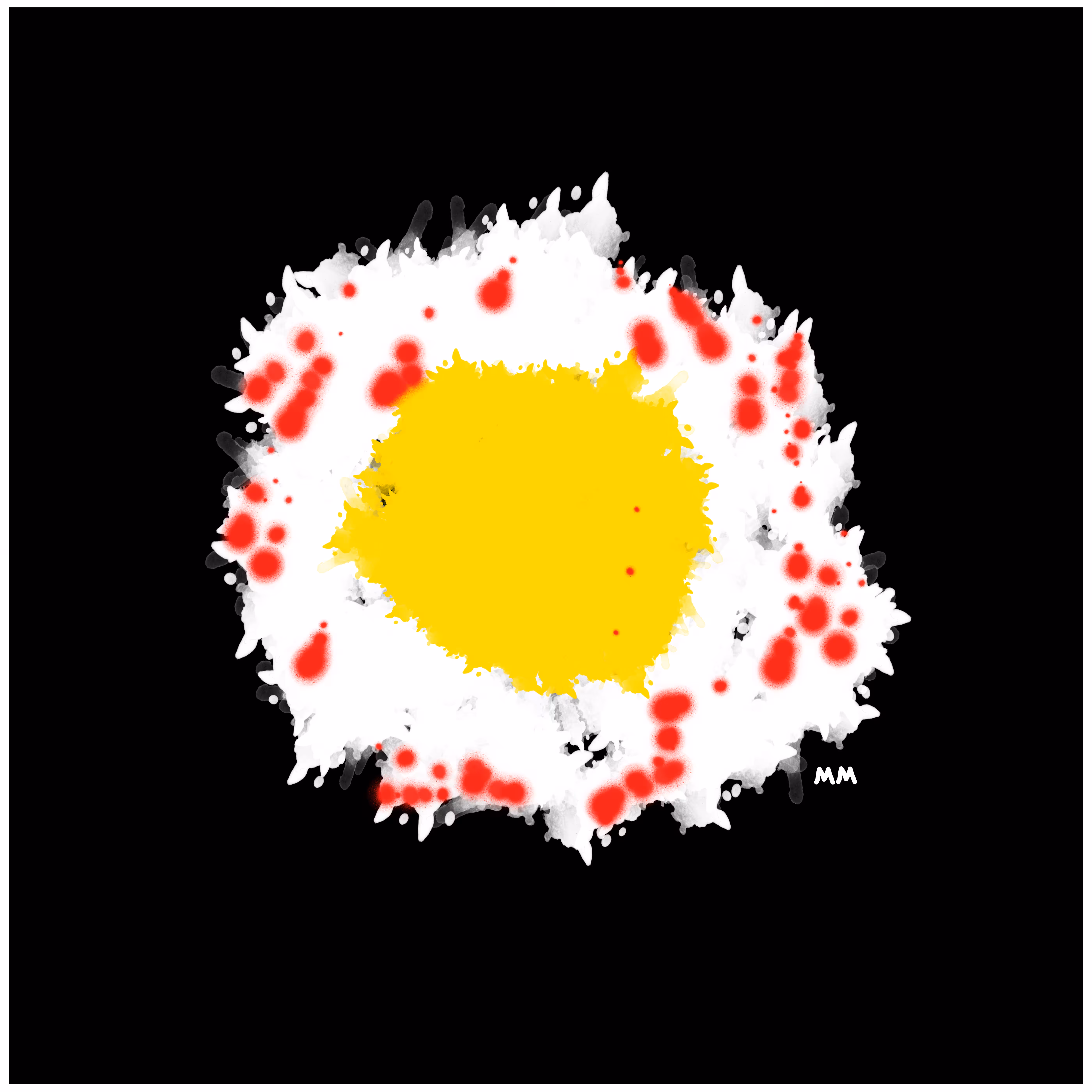Egg With Ketchup