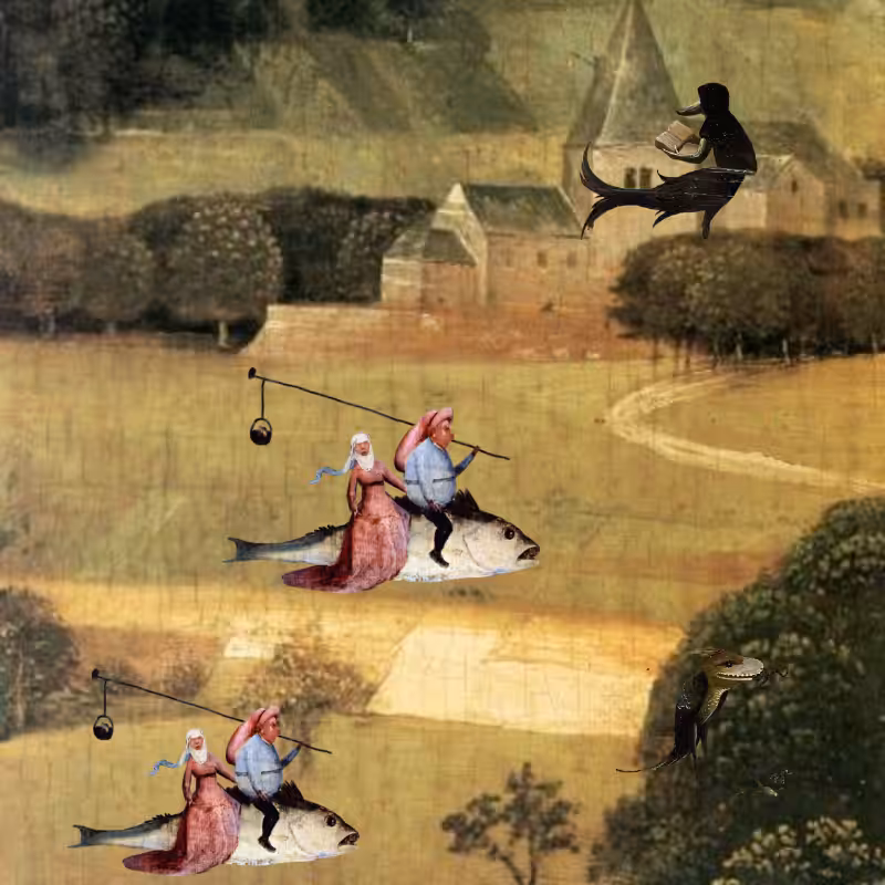 Bosch`s Creatures #131
