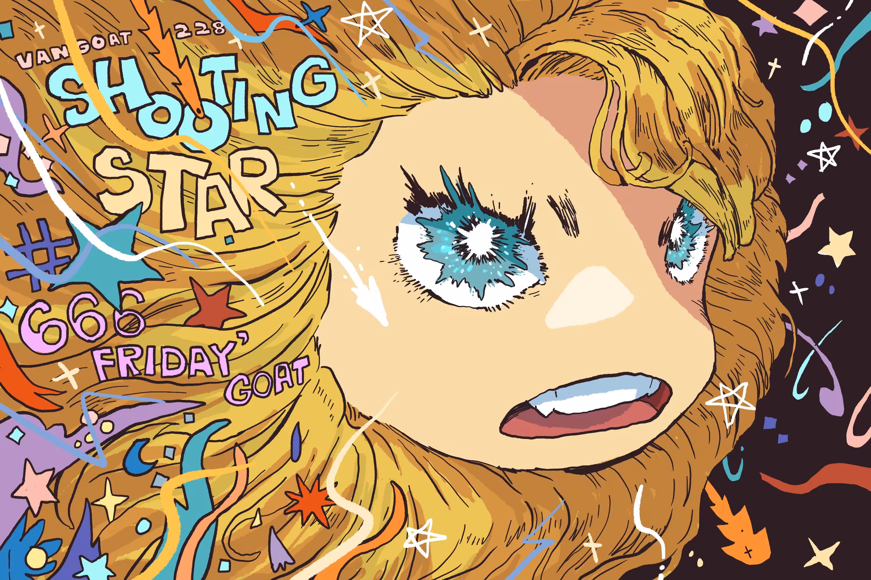 SHOOOOOOTING STAR [LunaBear x Van Goat]