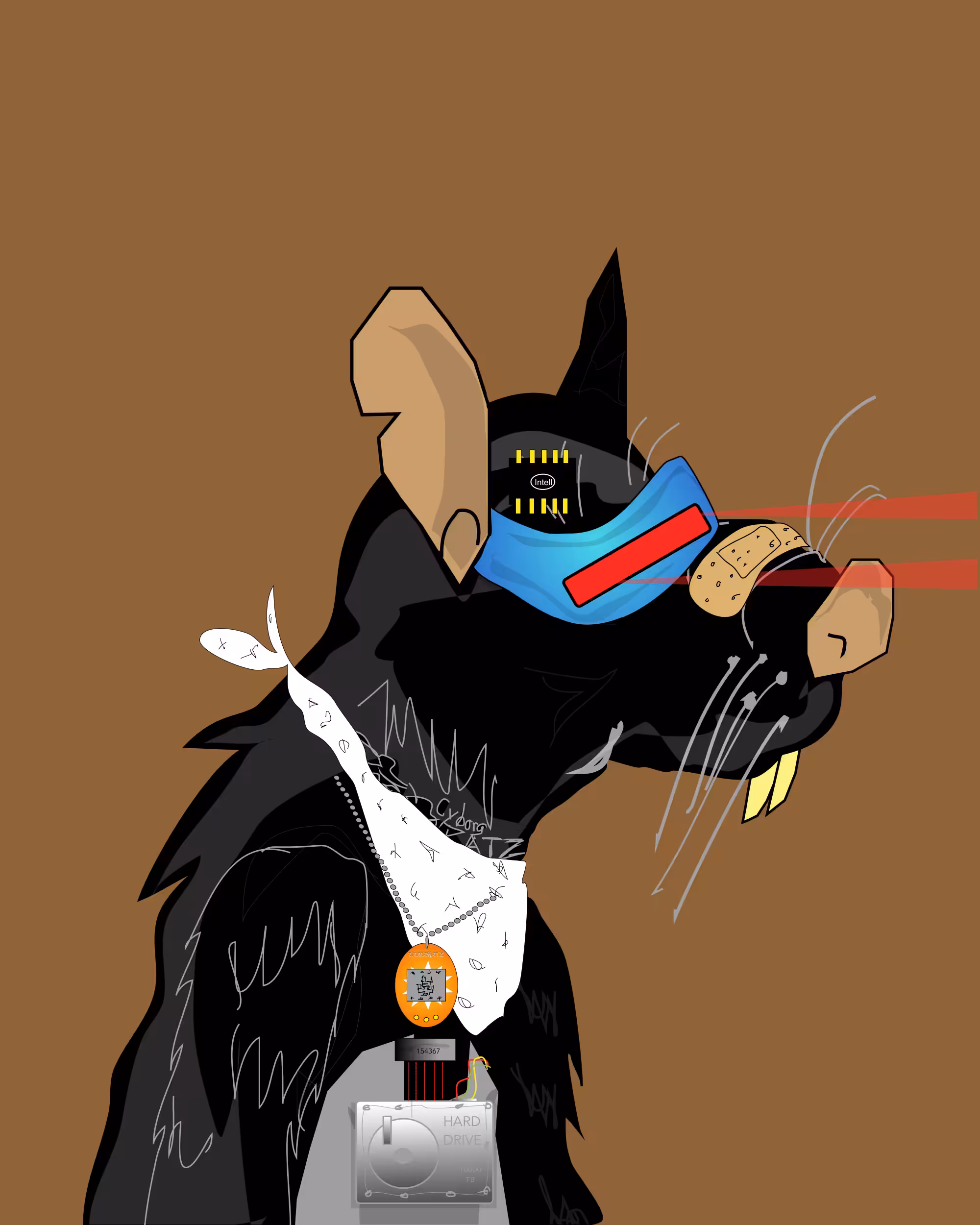 🤖 Cyborg RATZ 🐀 #395