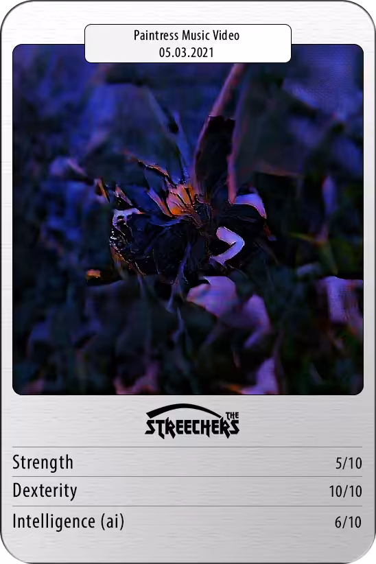The Streechers - Paintress Music Video