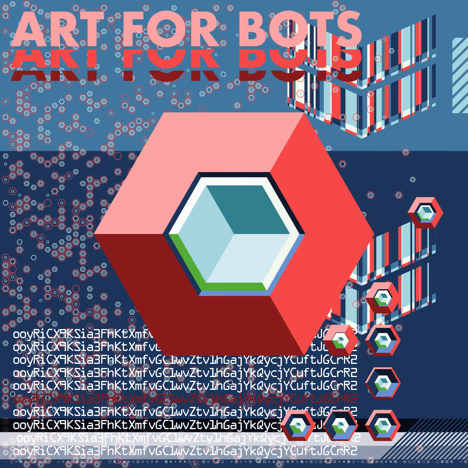 Hexagones - Art for Bots for Humans #2
