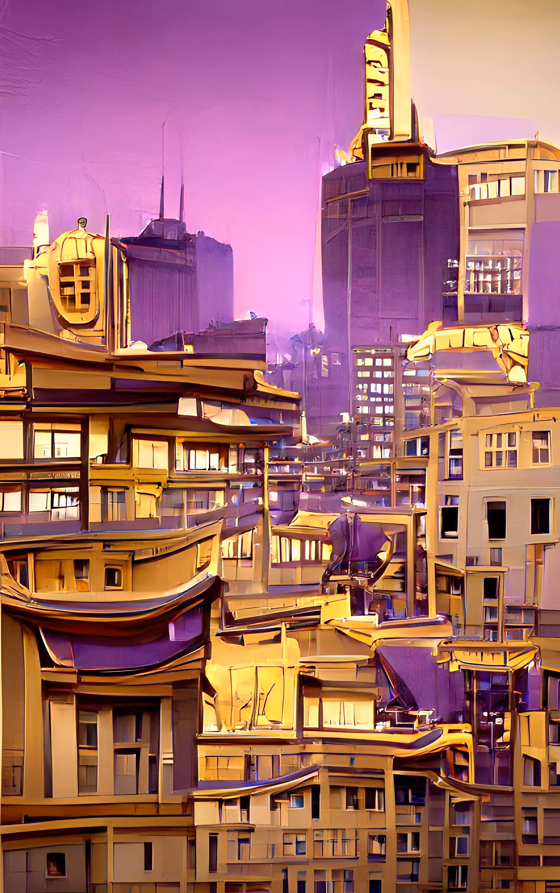 AI Series - Purple and Gold
