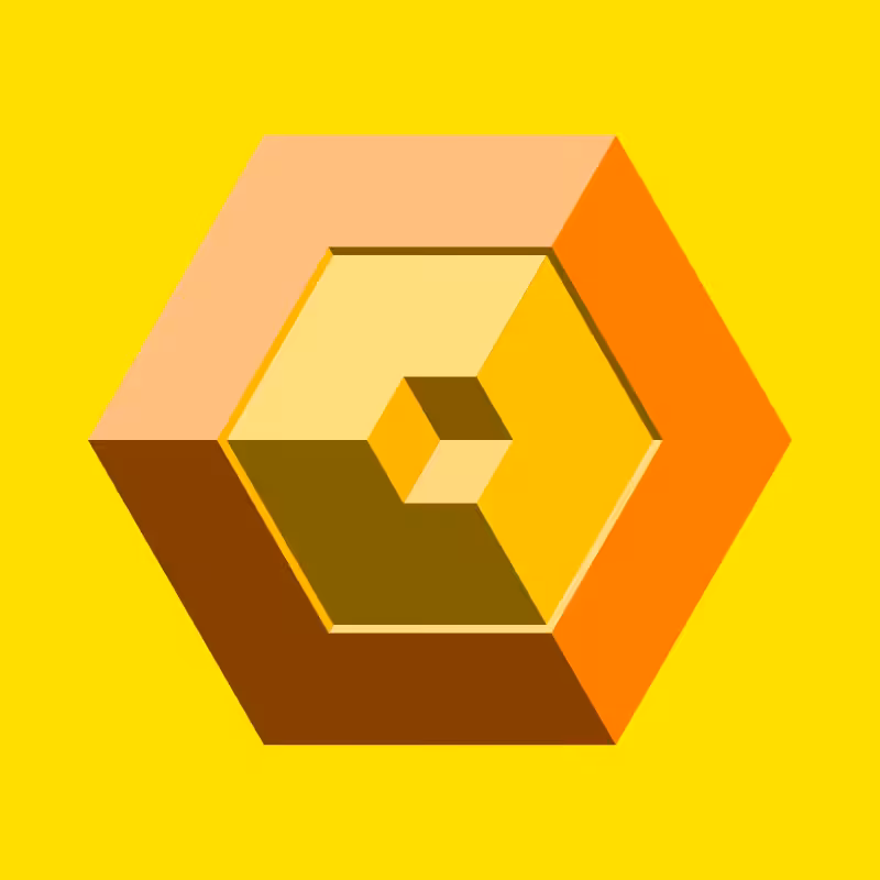 Hexagones - Art for Bots #8