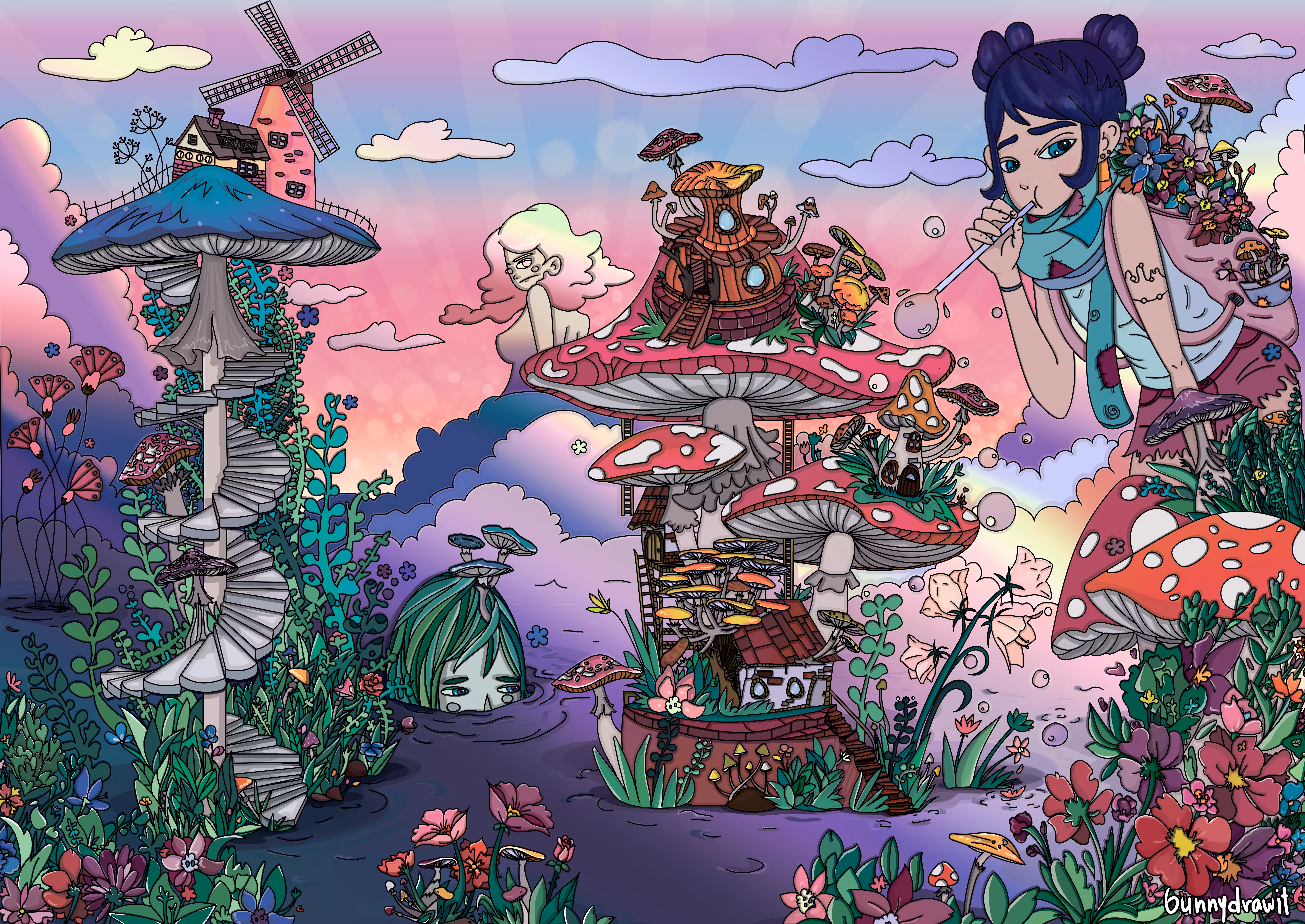 Mushroom Town