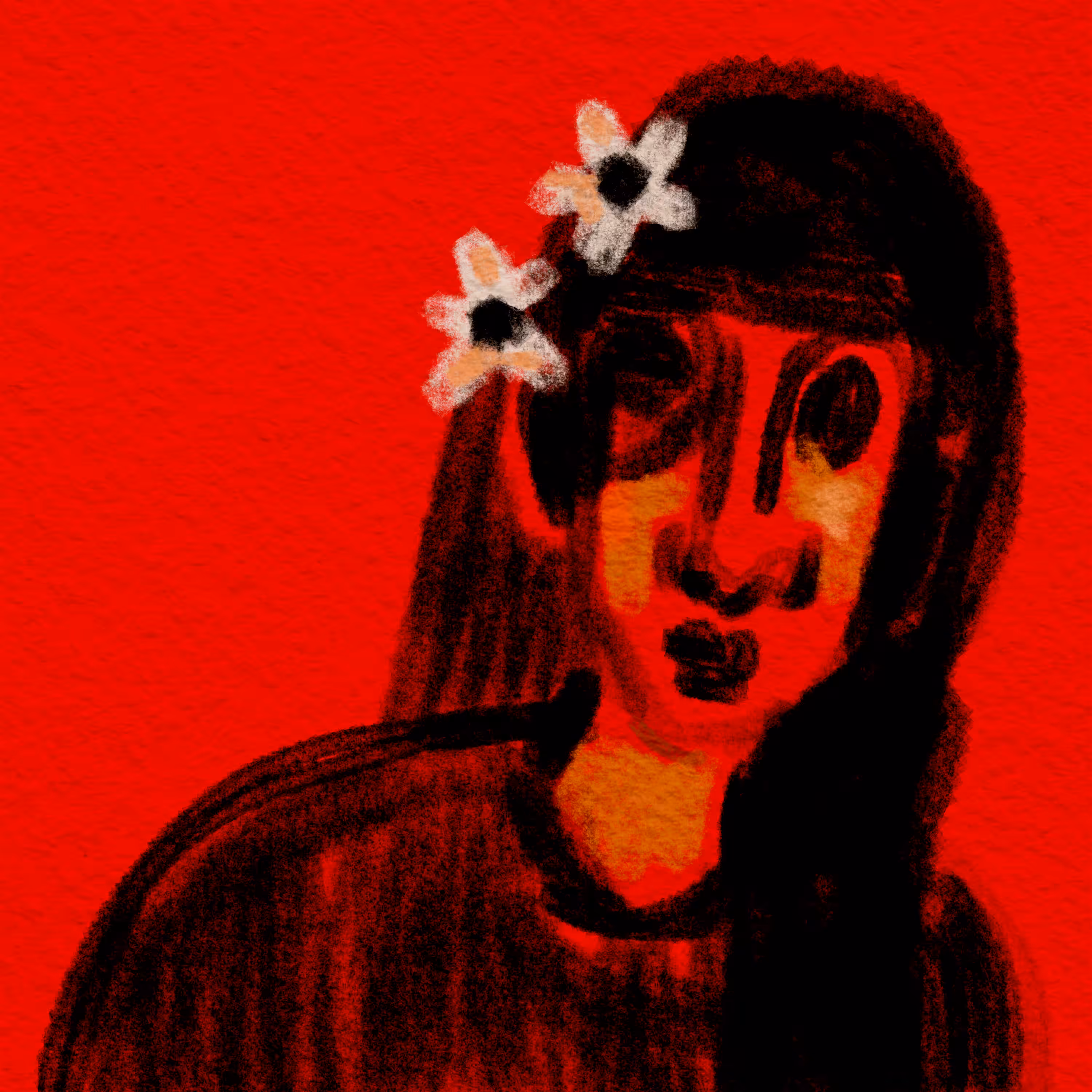flowers in my hair