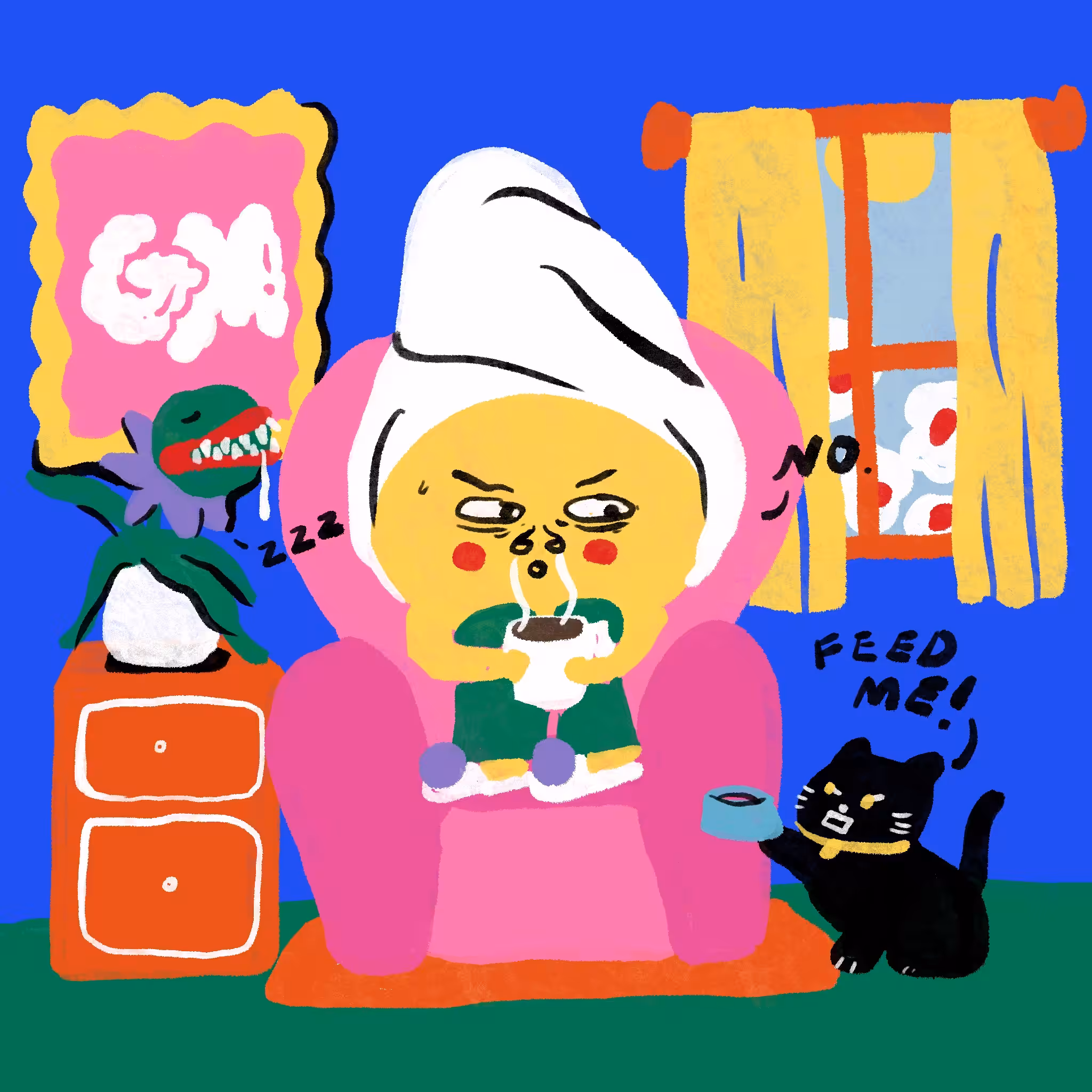 Messy Morning #5