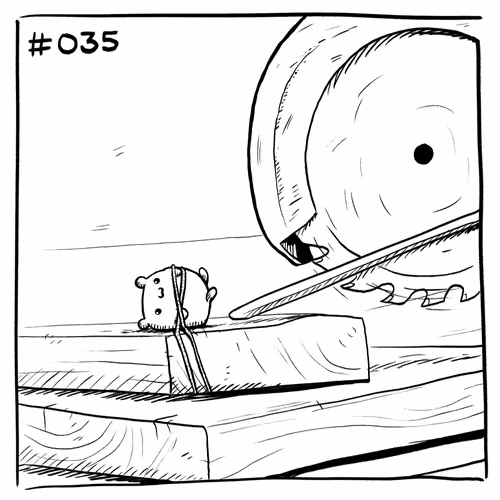 Suicidal Hamster #035 - Saw
