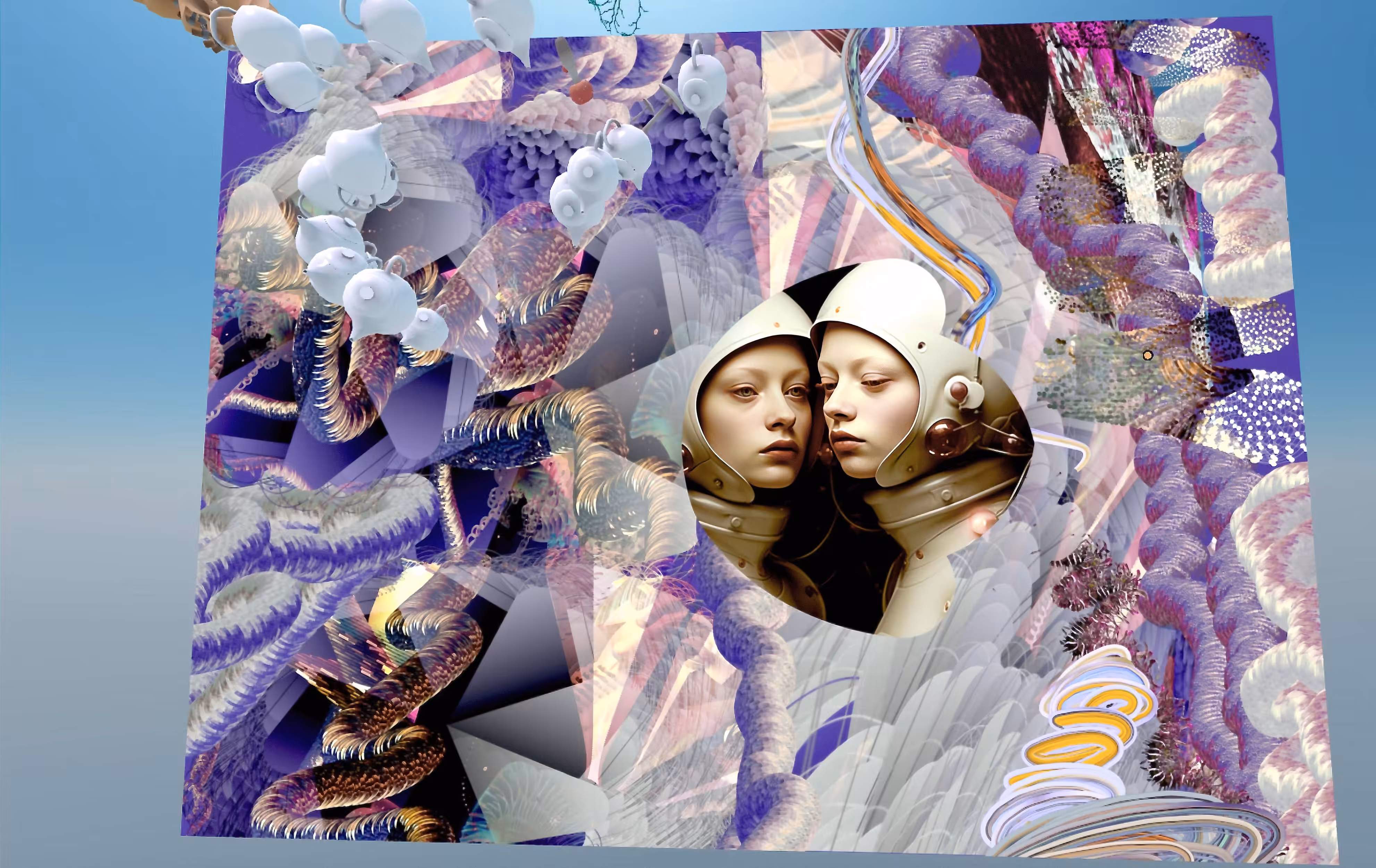 Lydia and Astra Weep Tears of Pure Gold ⚡️❥⭐️🪐☆❊🟡