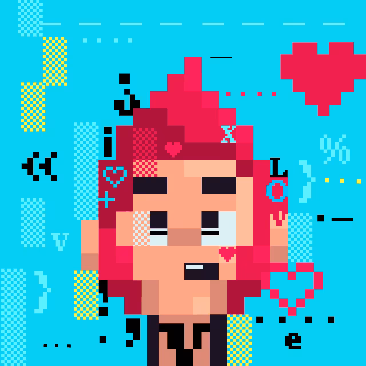 Dos Punk Red Elvis