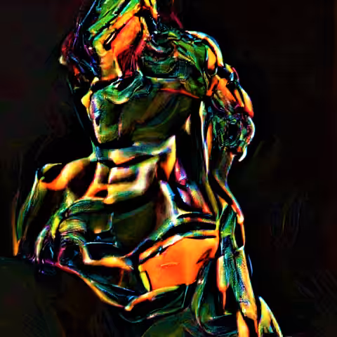 Deconstructed David - Metadimensional Image #14/4999