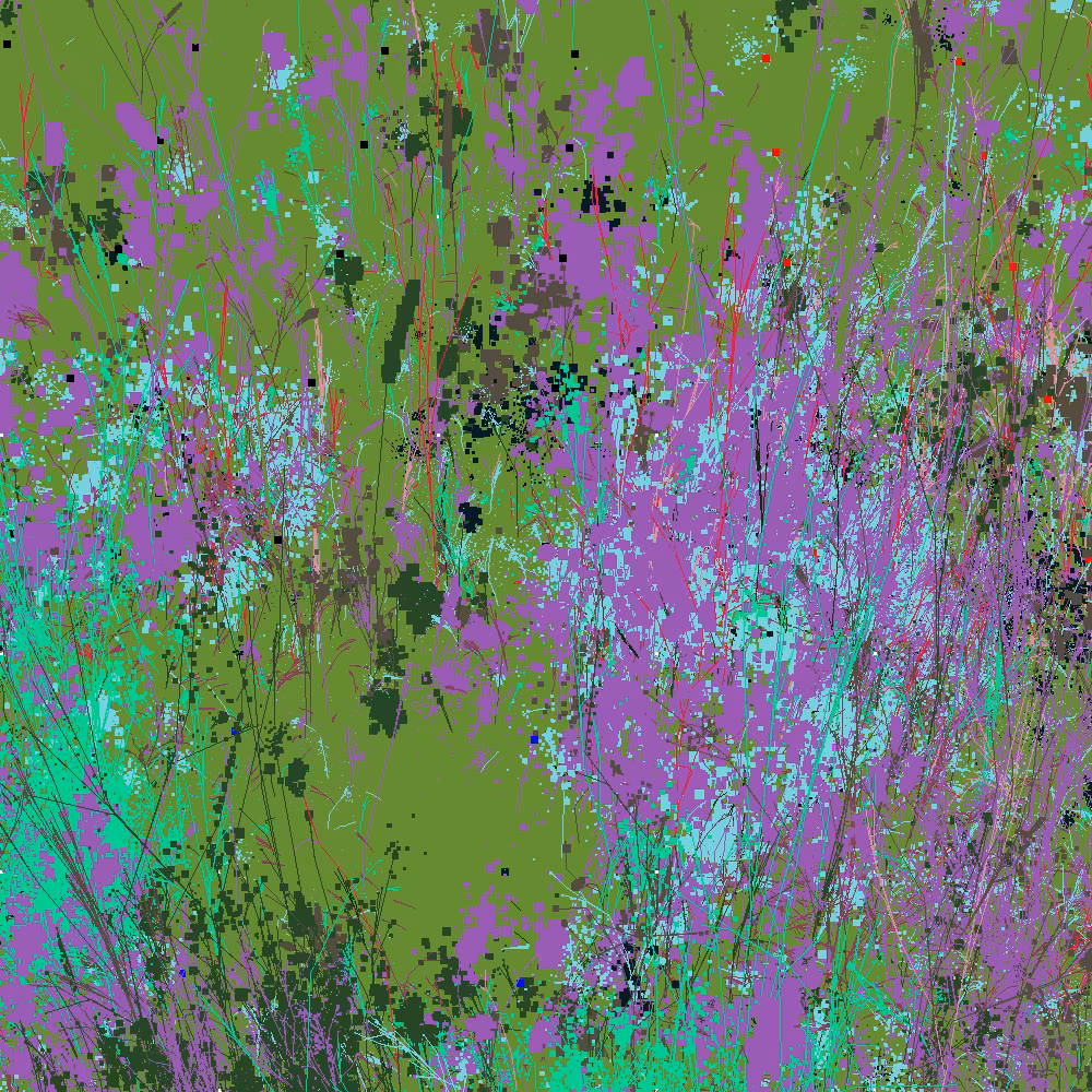 Infinite Garden: 21237 Flowers
