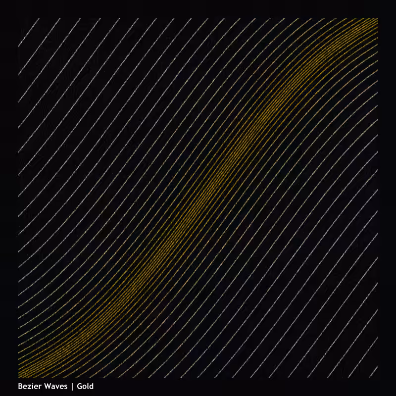 Bezier Waves #21