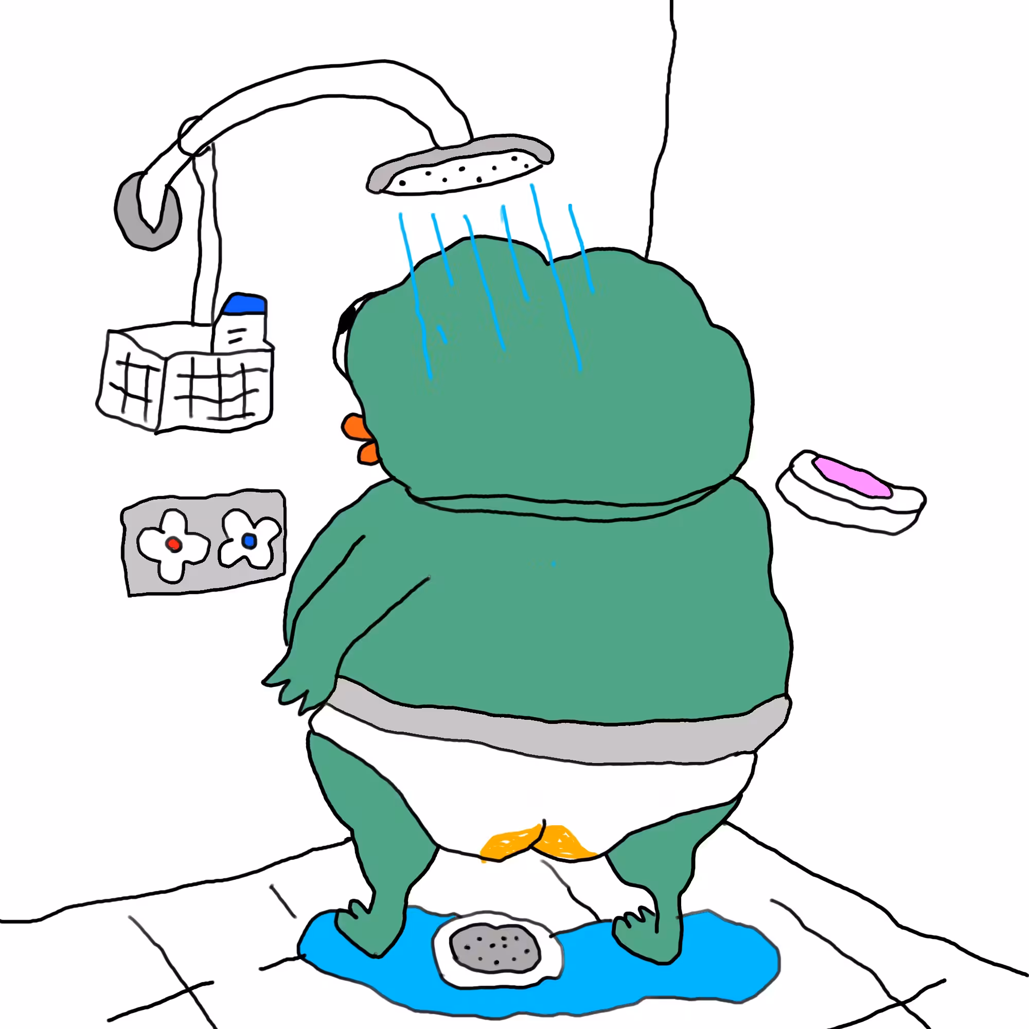 To bathe
