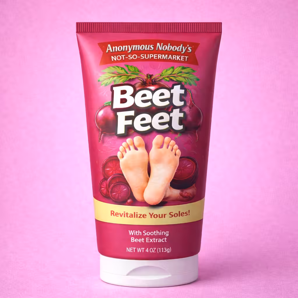 Anonymous Nobody’s Not-So-Supermarket: Beet Feet