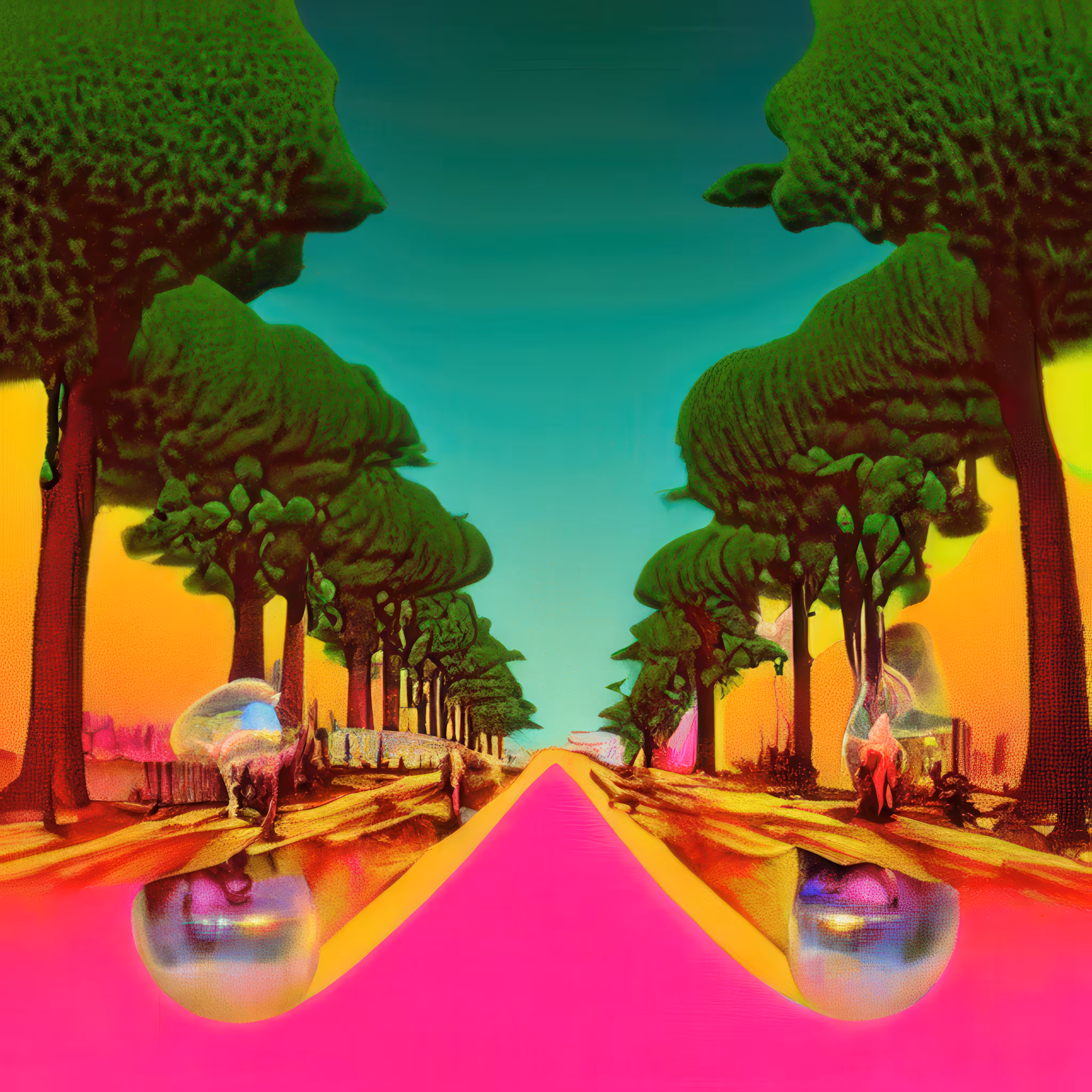 Terminal Habitat 004: Pink Canopy