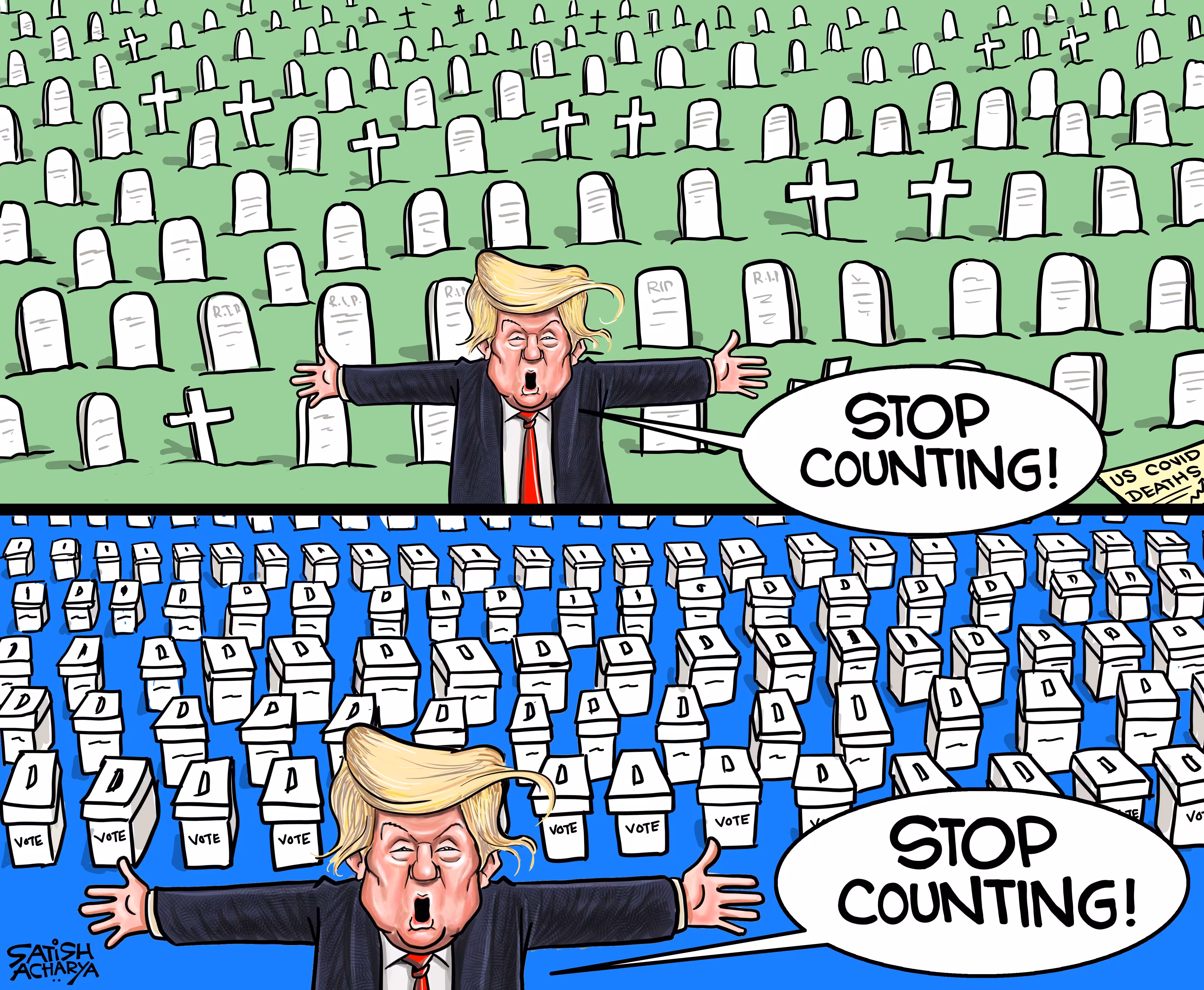 When Donald Trump said 'Stop Counting'
