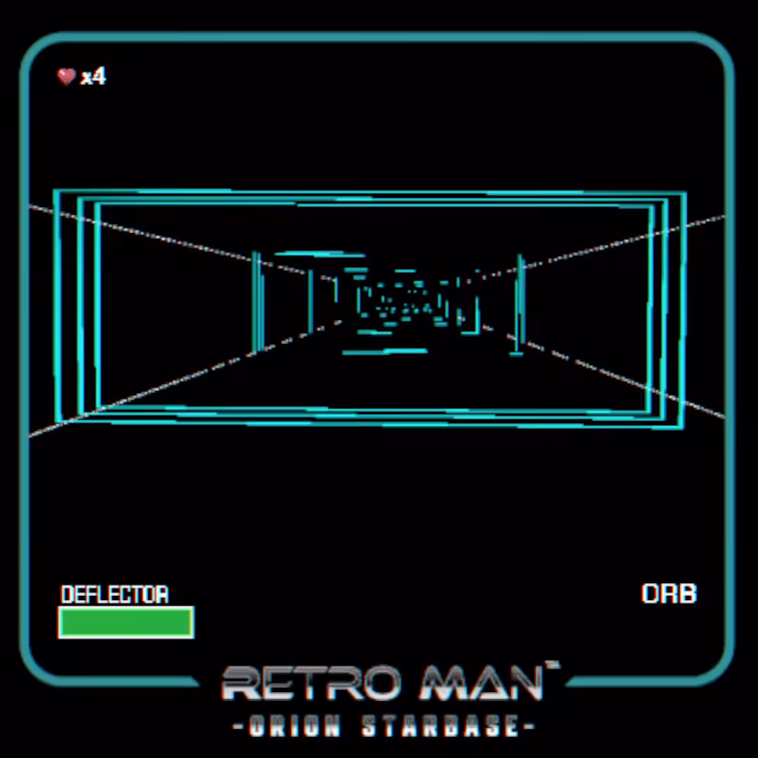 Retro Man™ Level 2: Orion Starbase
