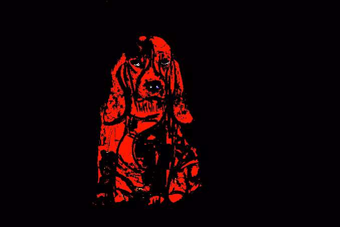 The red Dog