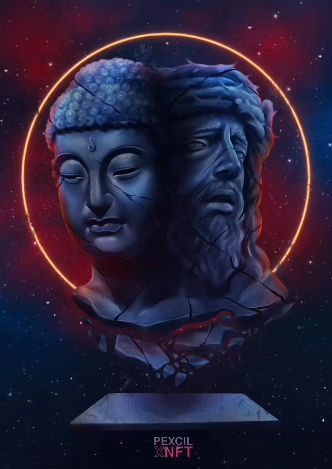 Two sides of faith.