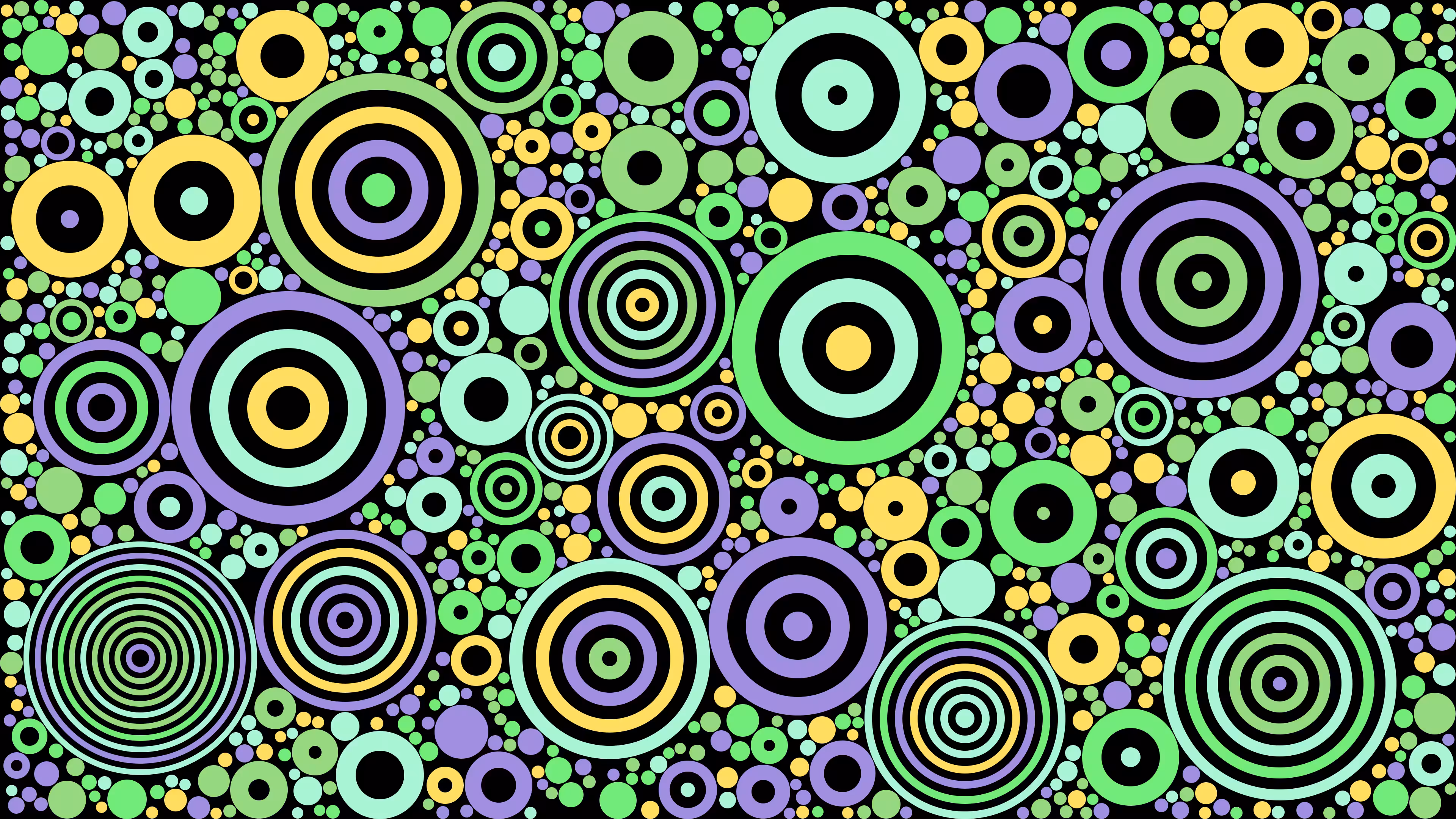 Psychedelic circles