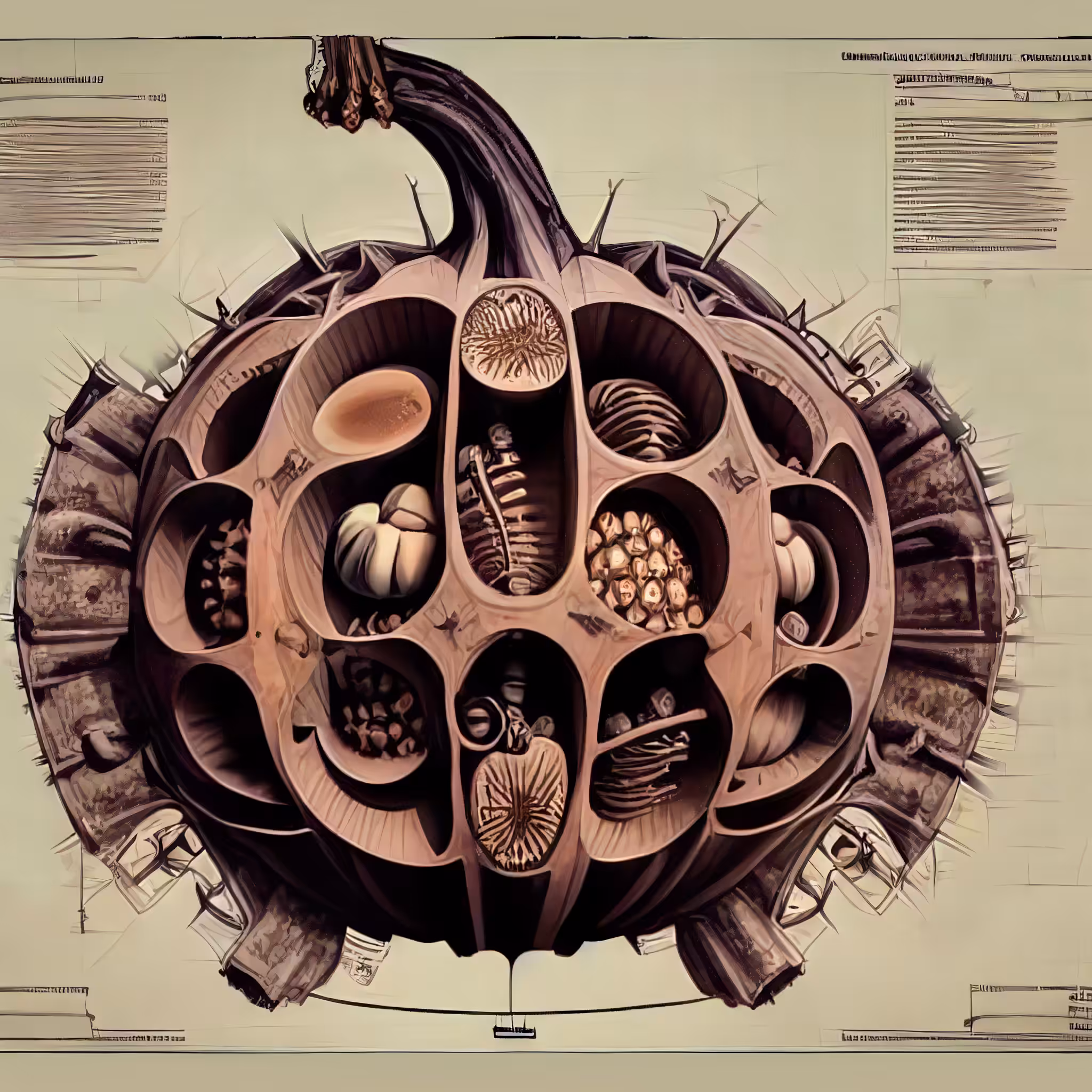 Mecha-pumpkin blueprint #15
