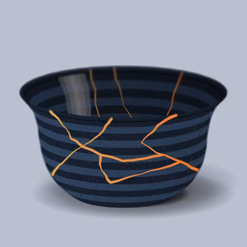Kintsugi Pottery #31