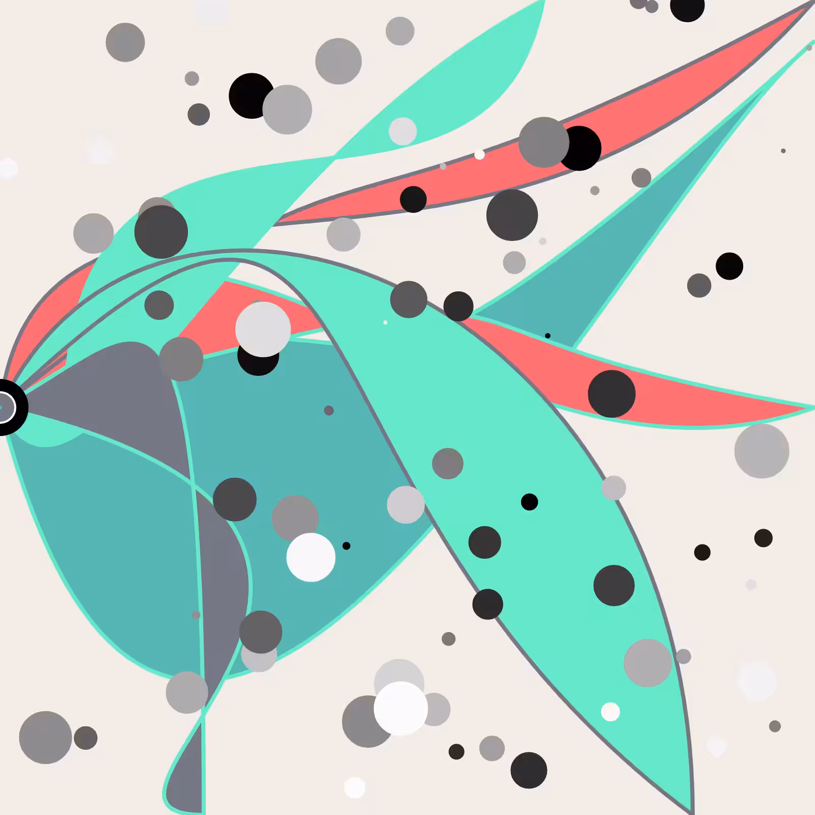 Bubbles in a Bezier Sea #1