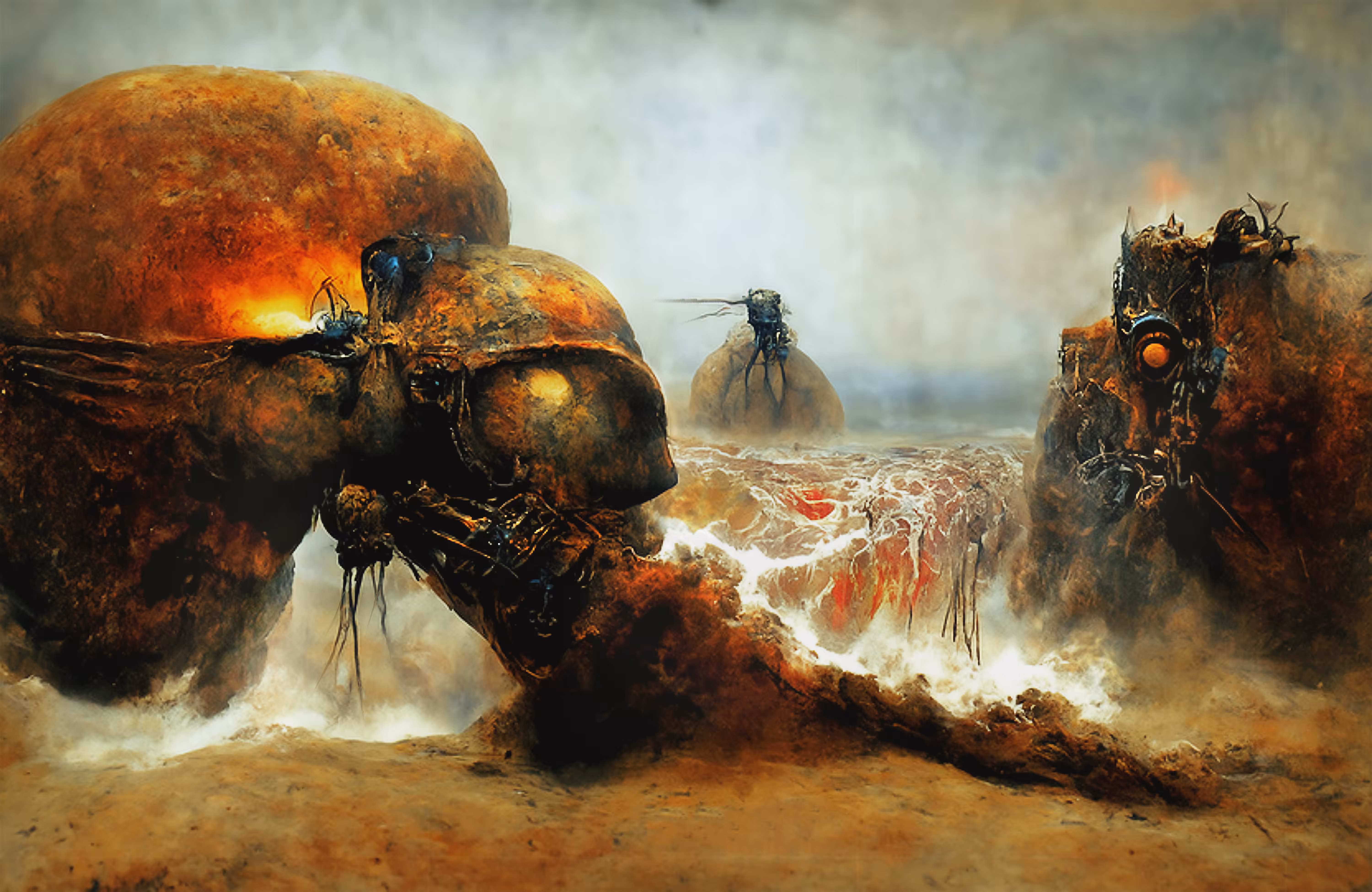 BEAUTIFUL WARFARE - INVASION II (Beksinski Edition)