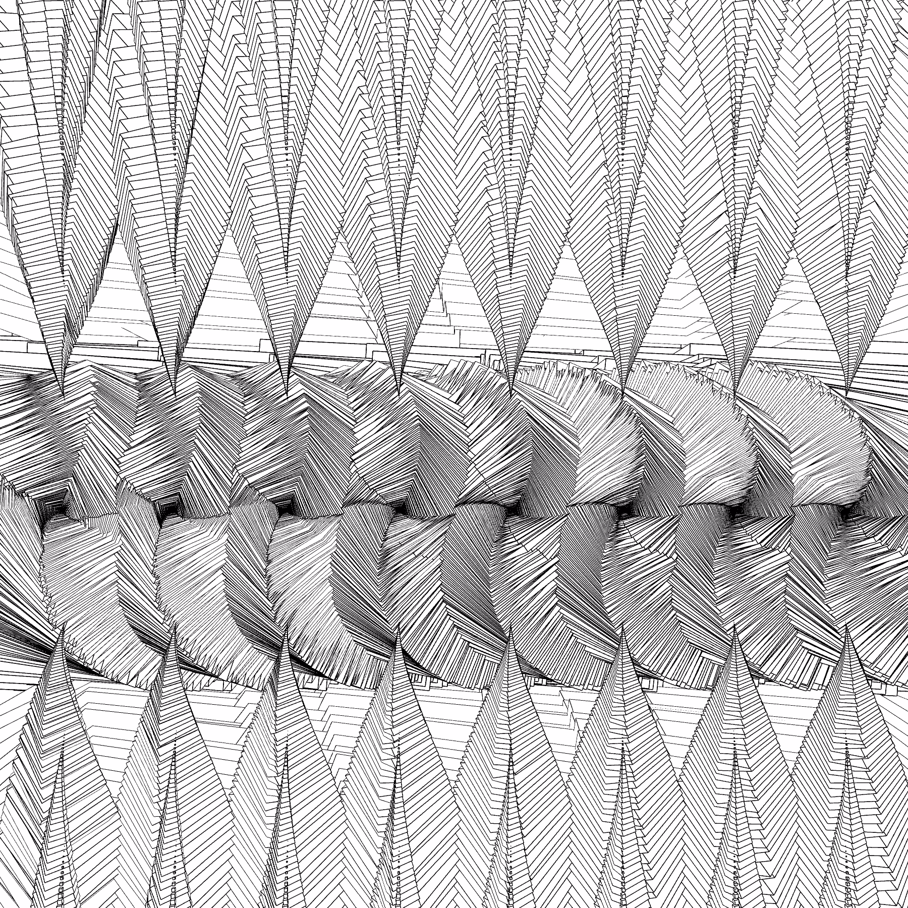 Patterns on Mars Surface #96