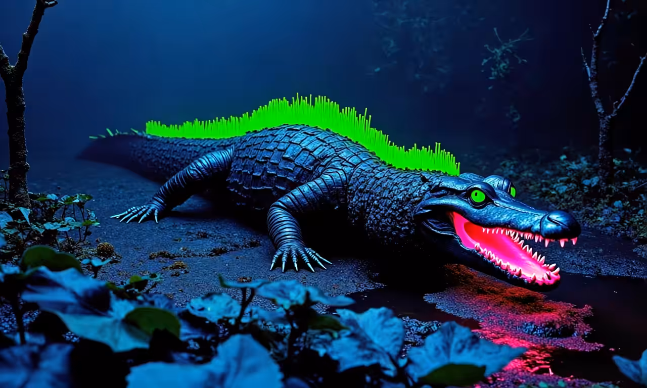 Mechanical crocodile