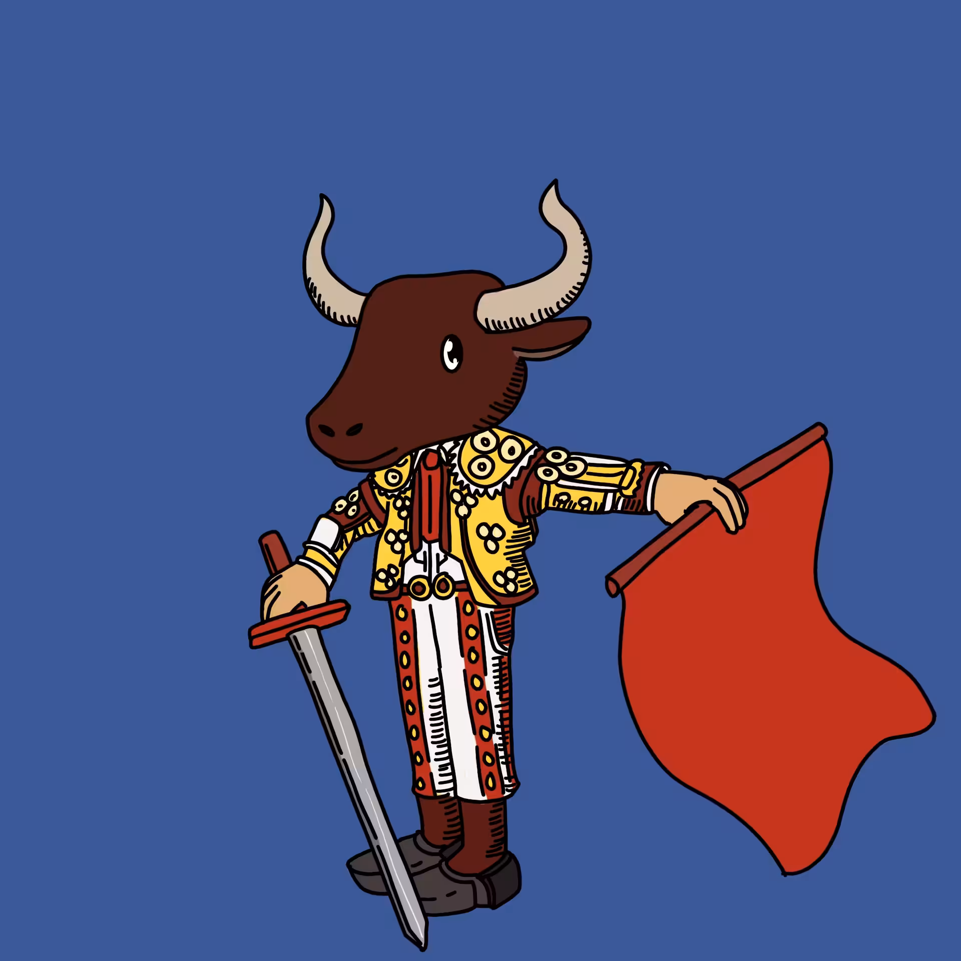 Matador one eyed guy #00314