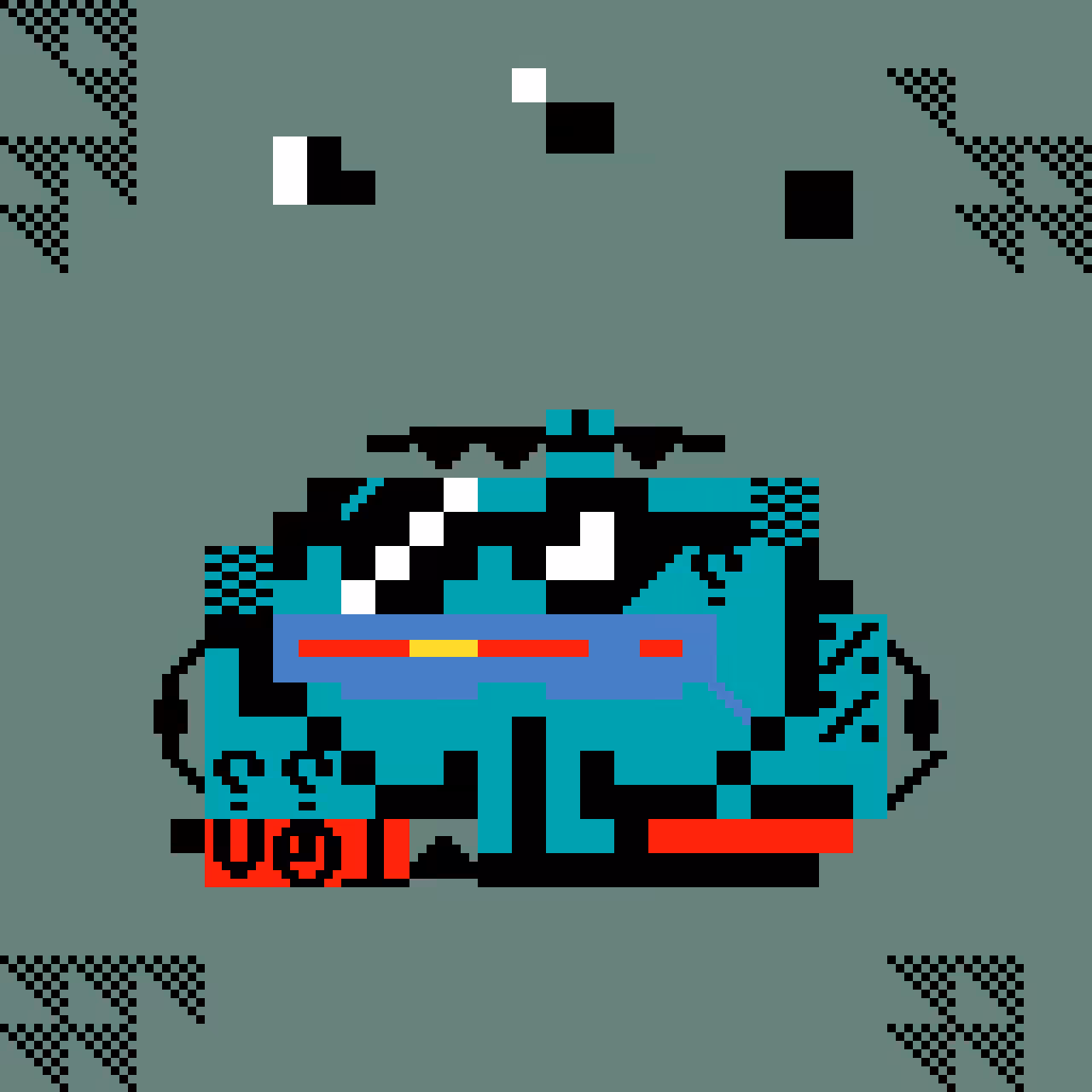 ASCII CrypToadz #42