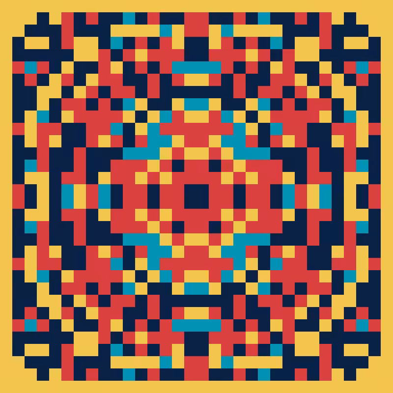 Pixel Mandala #56