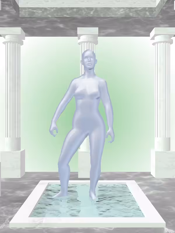 HeavenComputer: The Victorious Blue Sky Woman #868